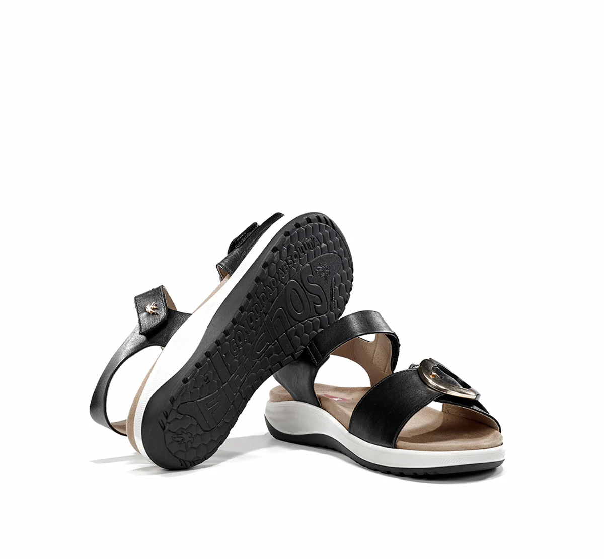 AIRE F2521 Schwarze Sandale - Image 6