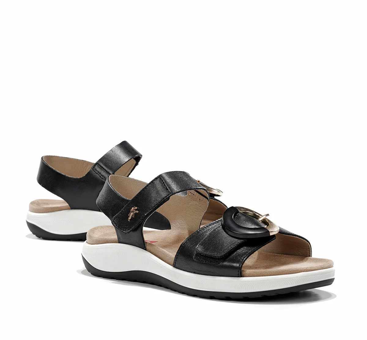 AIRE F2521 Schwarze Sandale - Image 7
