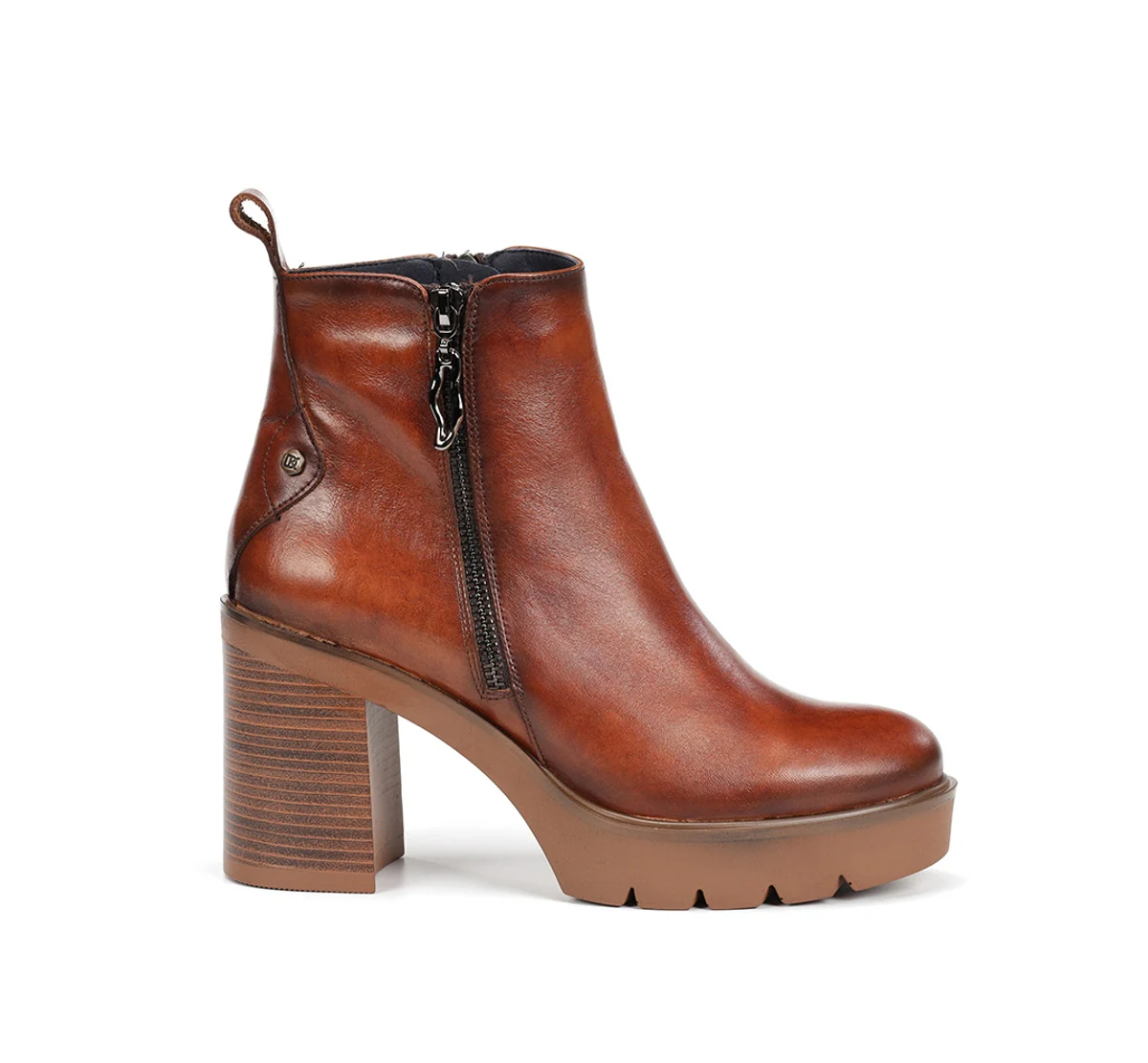ALERT D9562 Brauner Stiefeletten