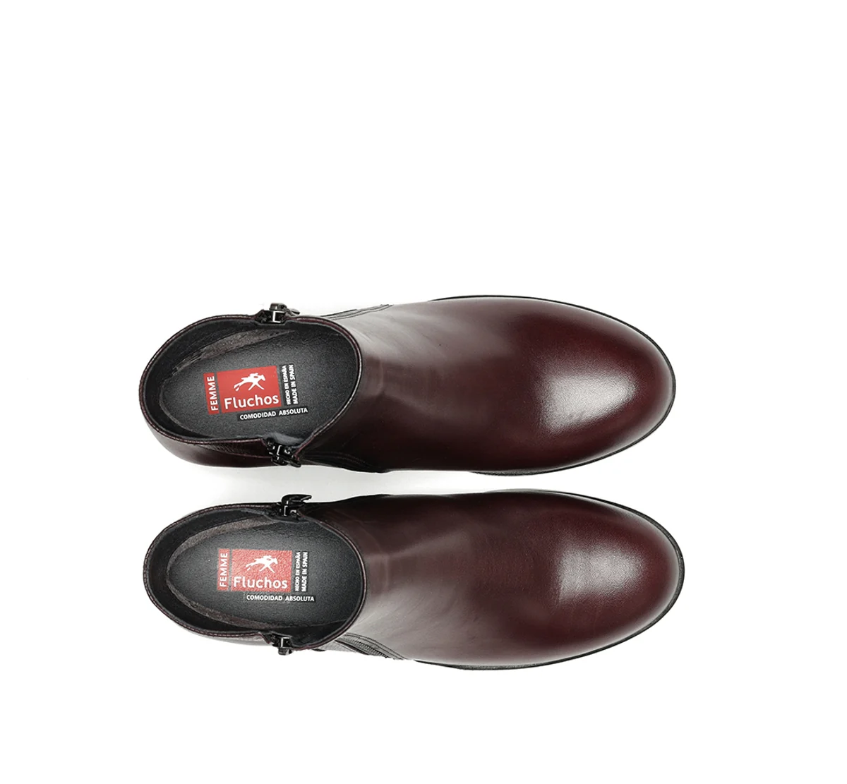 ALISS F1367 Burgunderfarbe Stiefeletten - Image 5