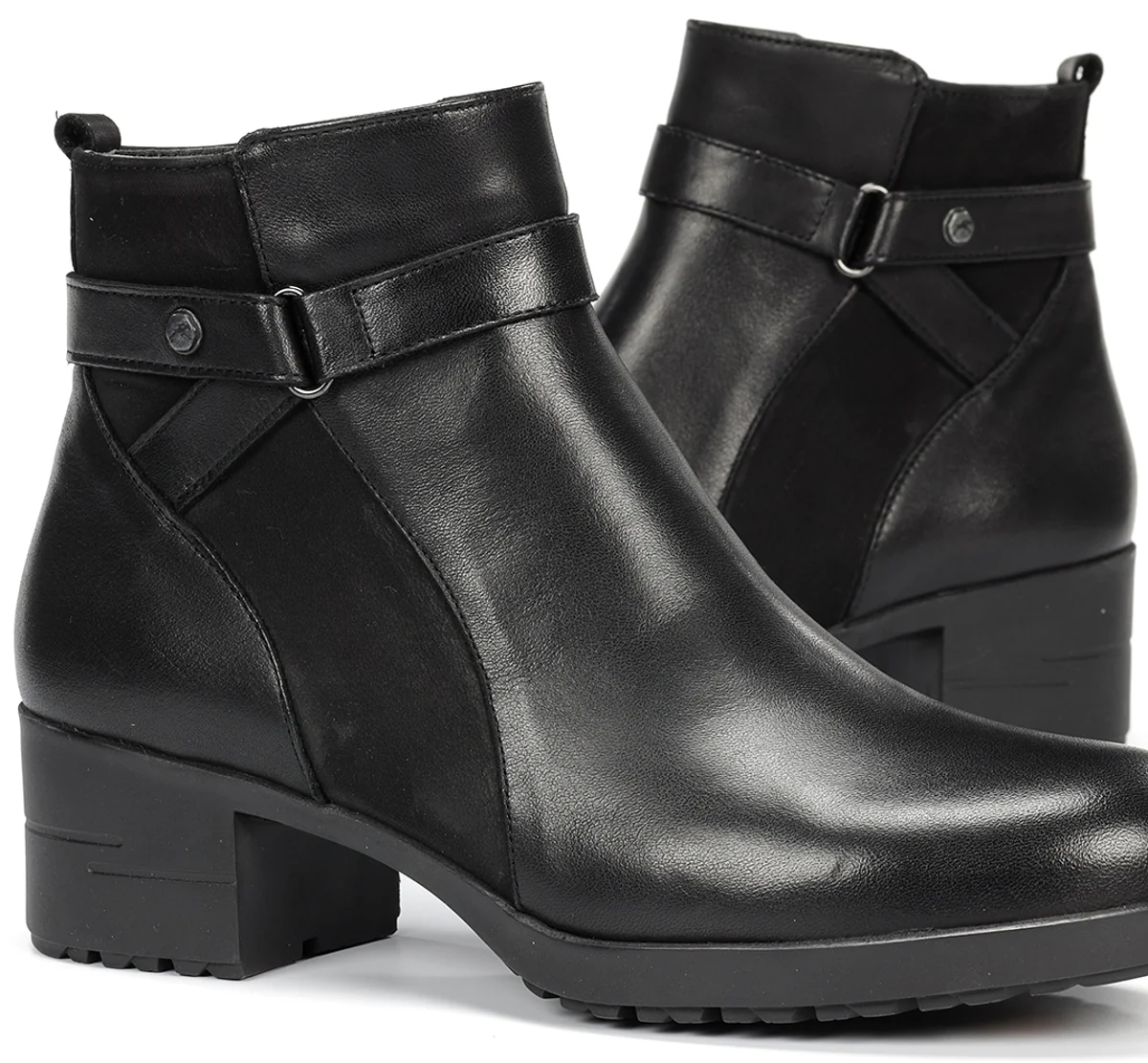 ALISS F1368 Schwarze Stiefeletten - Image 14