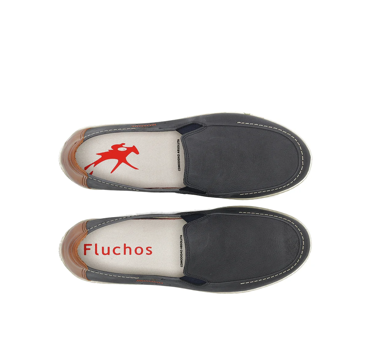 ANDY F2370 Blauer Slip On - Image 5