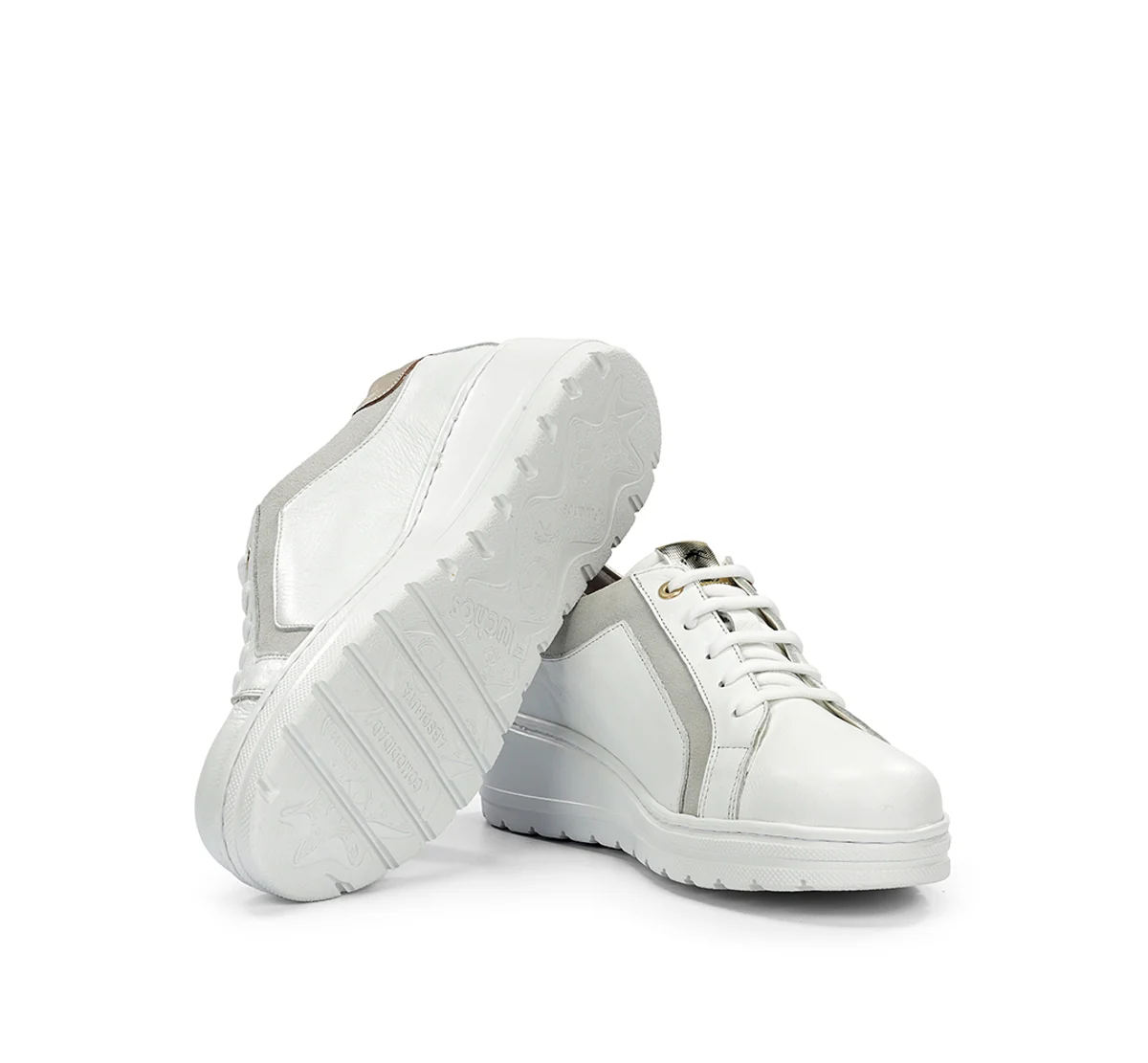 AQUA F1997 Weißer Turnschuhe - Image 4