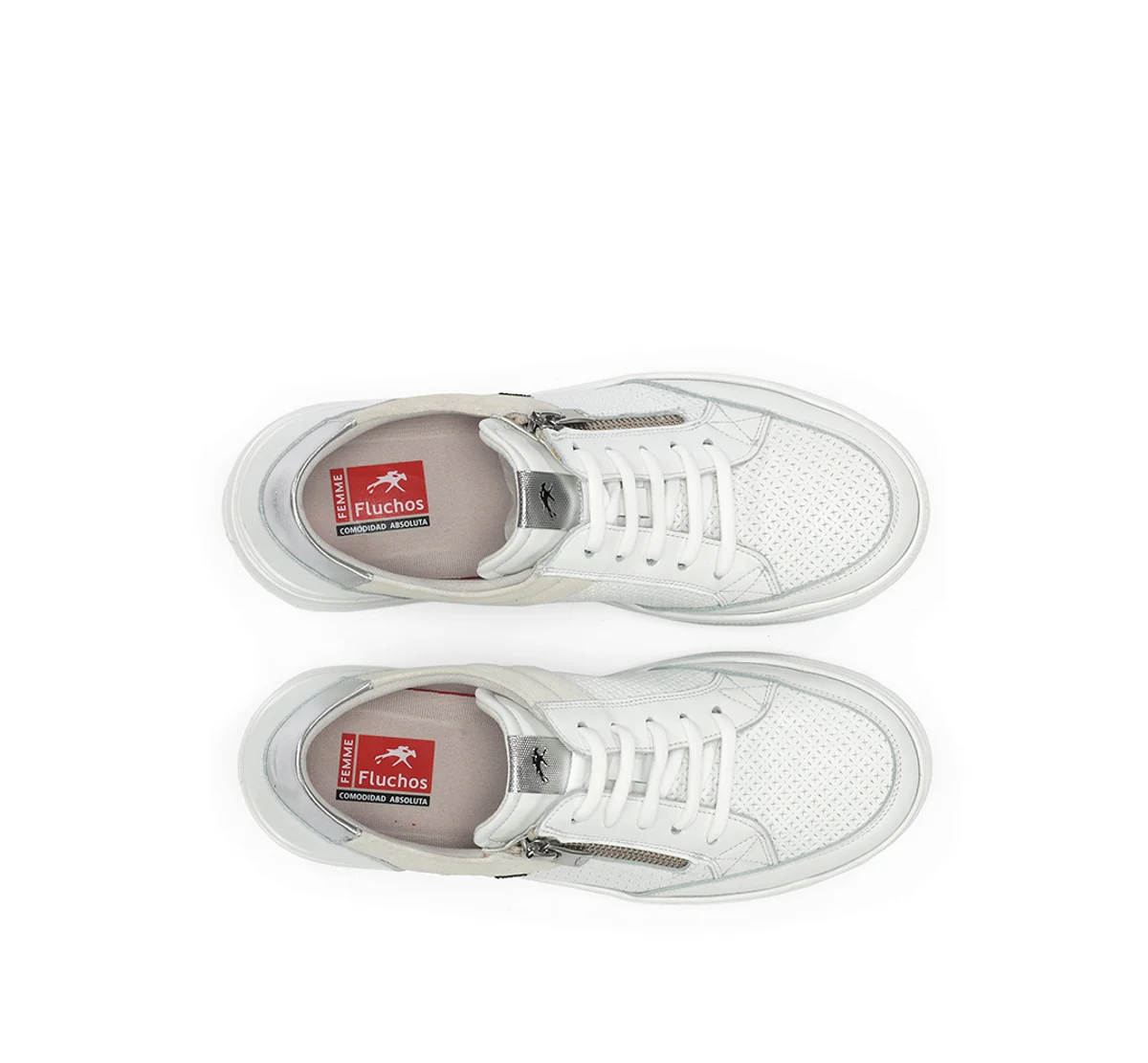 AQUA F2173 Weißer Turnschuhe - Image 5