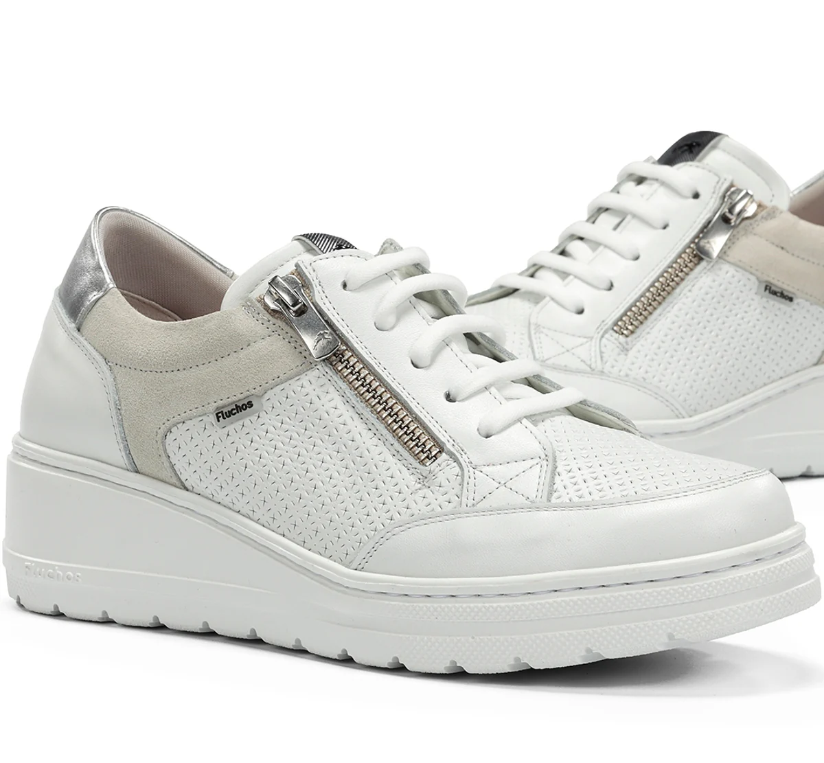 AQUA F2173 Weißer Turnschuhe - Image 7