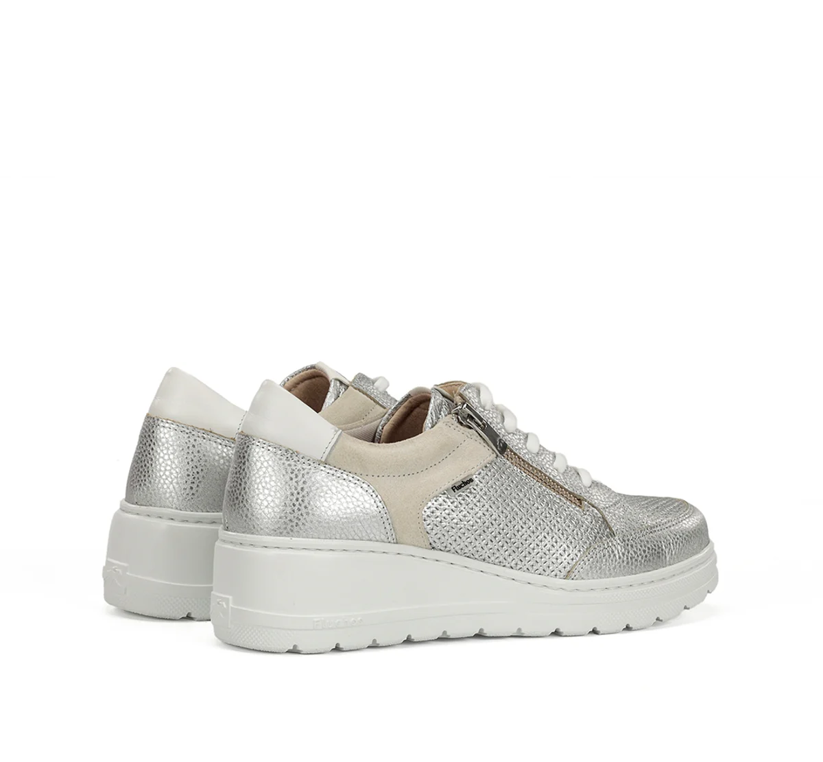 AQUA F2173 Silberne Turnschuhe - Image 3
