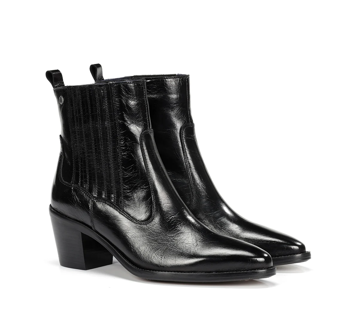 ARWEN D9425 Schwarze Stiefeletten - Image 2