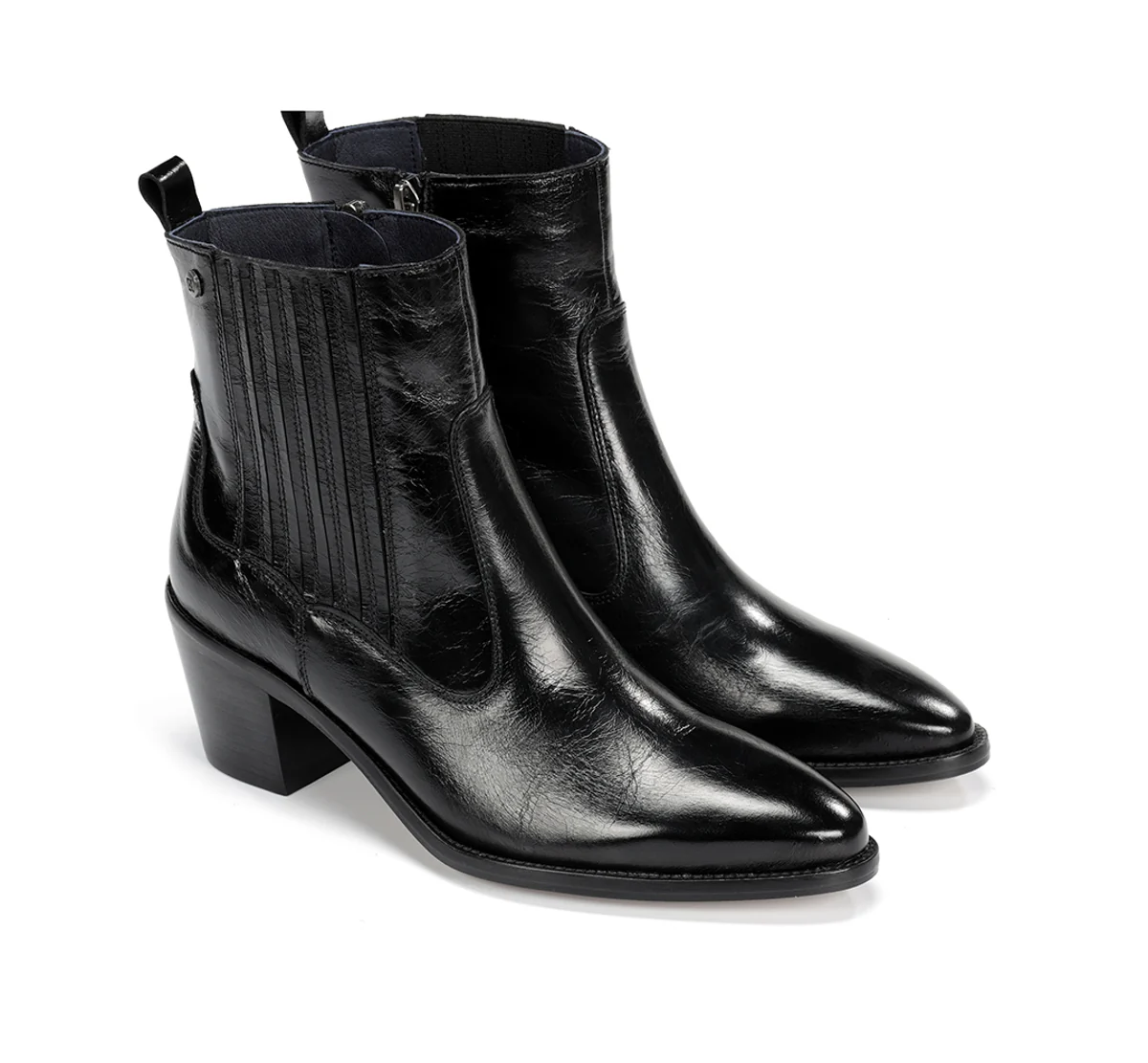 ARWEN D9425 Schwarze Stiefeletten - Image 4