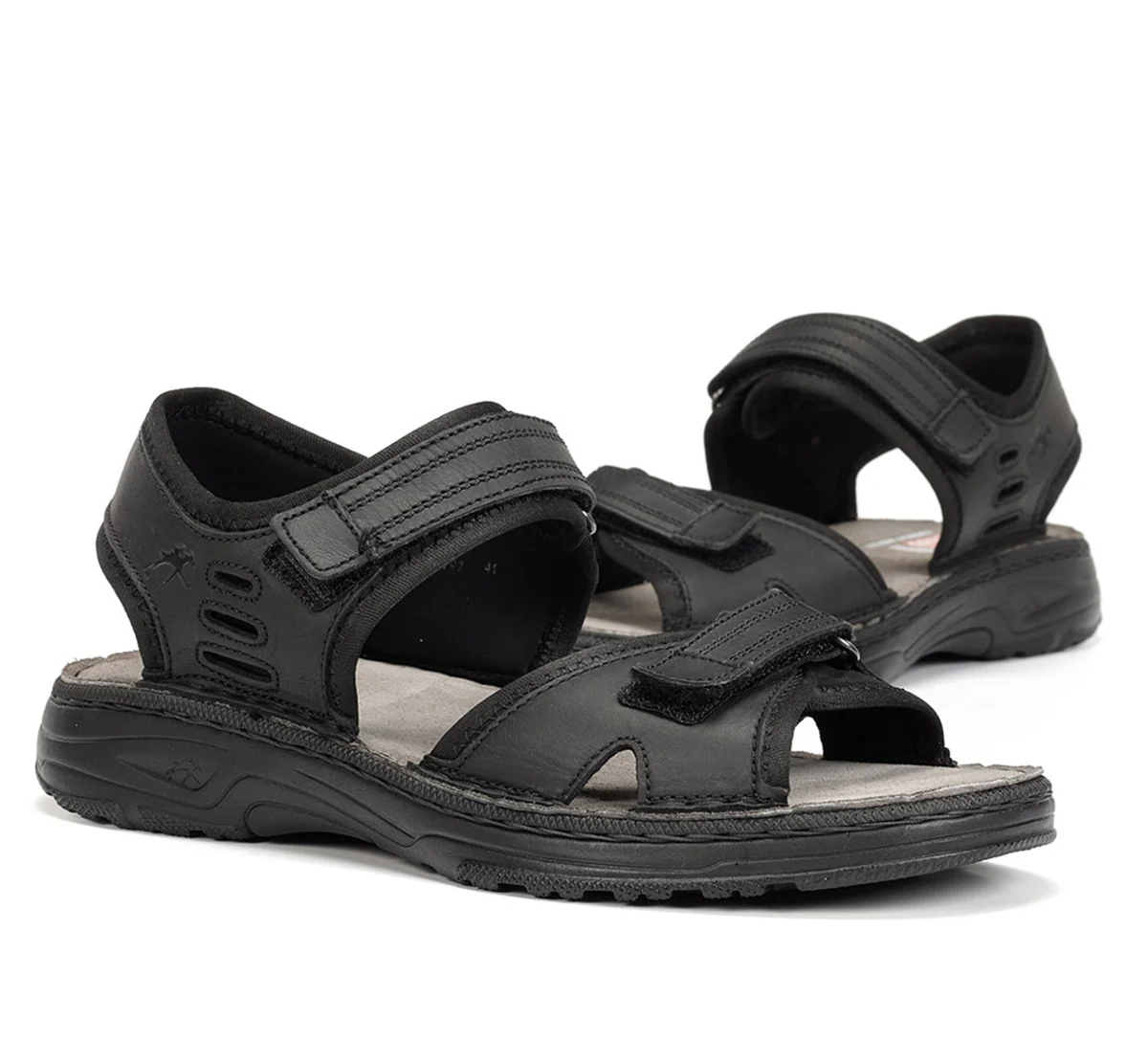 AZORES F2197 Schwarze Sandale - Image 7