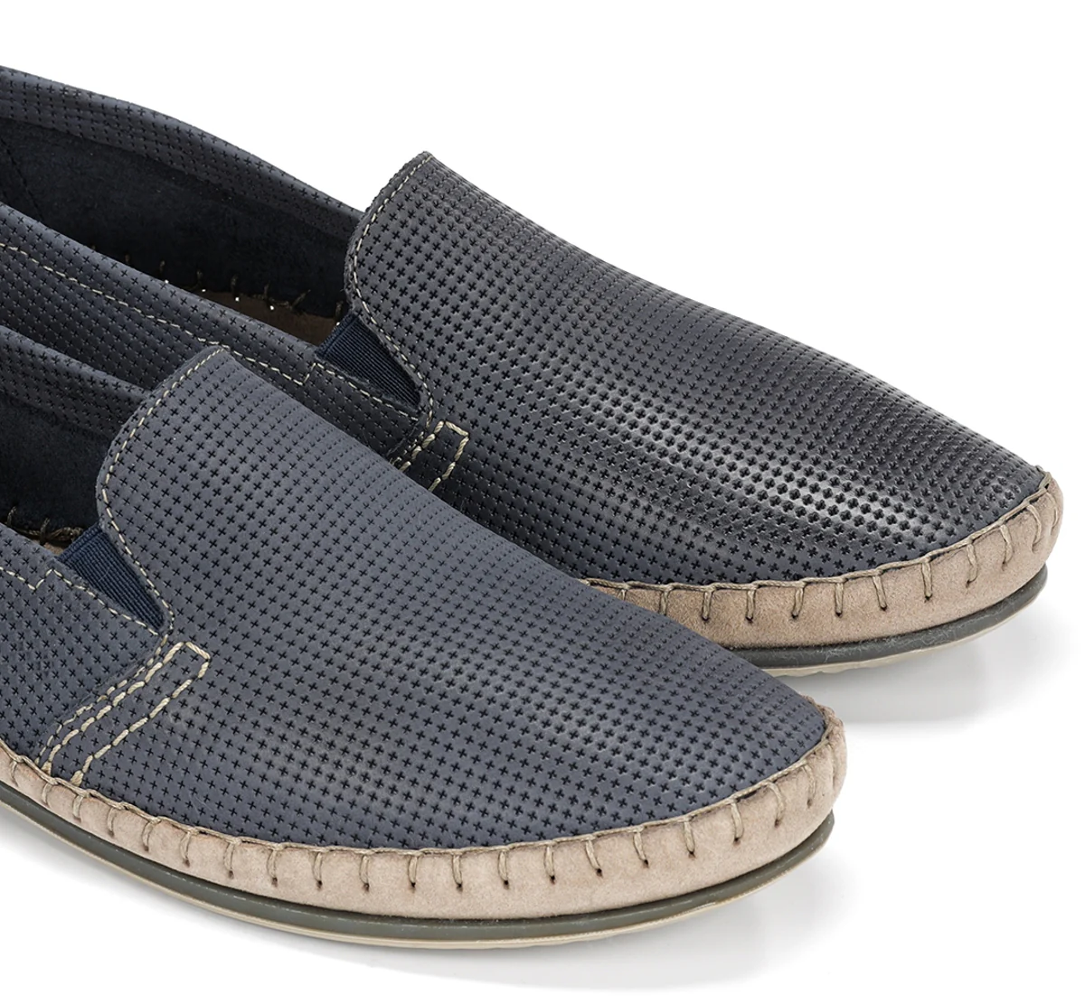 BAHAMAS 8674 Blauer Slip On - Image 6