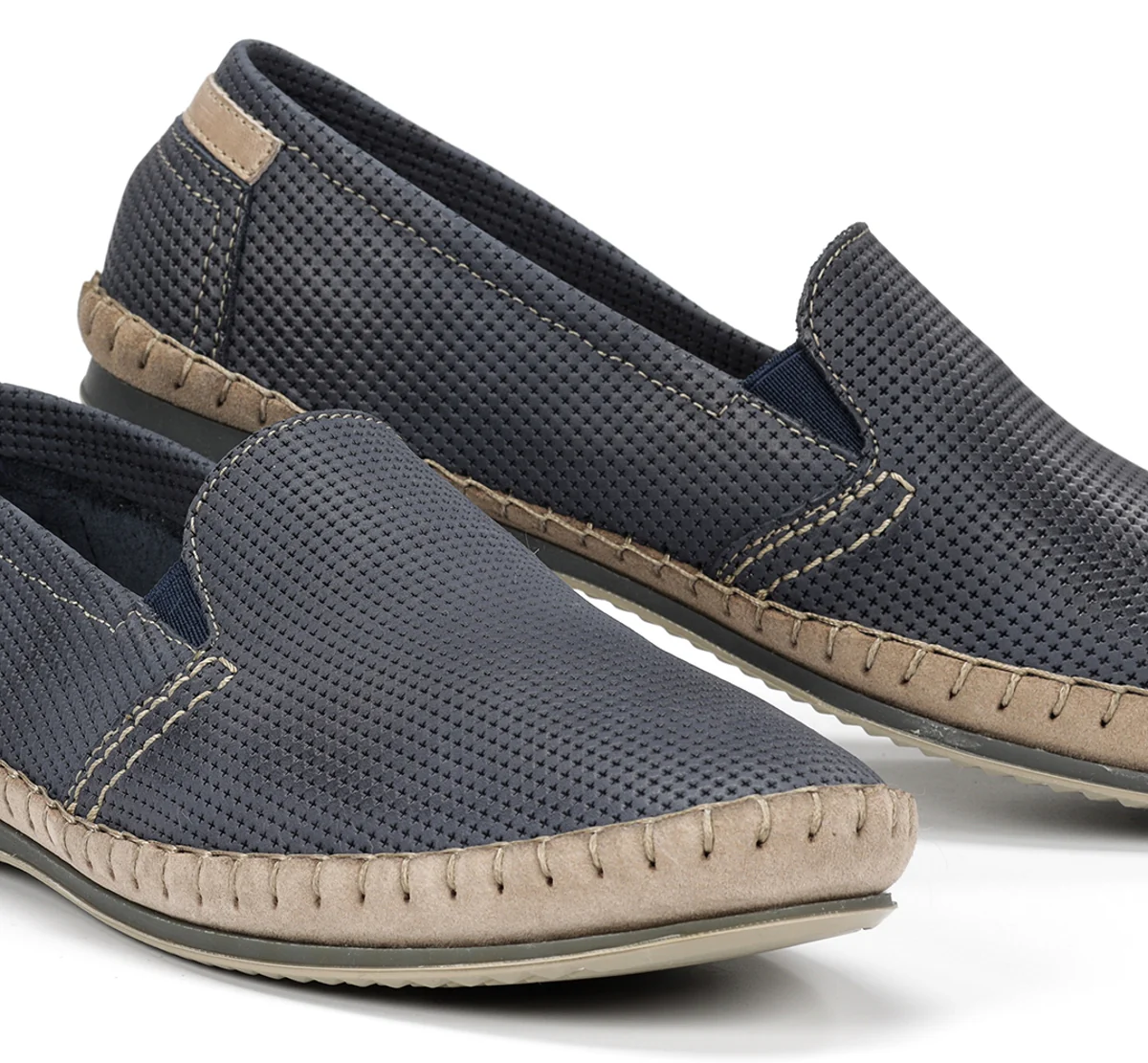 BAHAMAS 8674 Blauer Slip On - Image 7