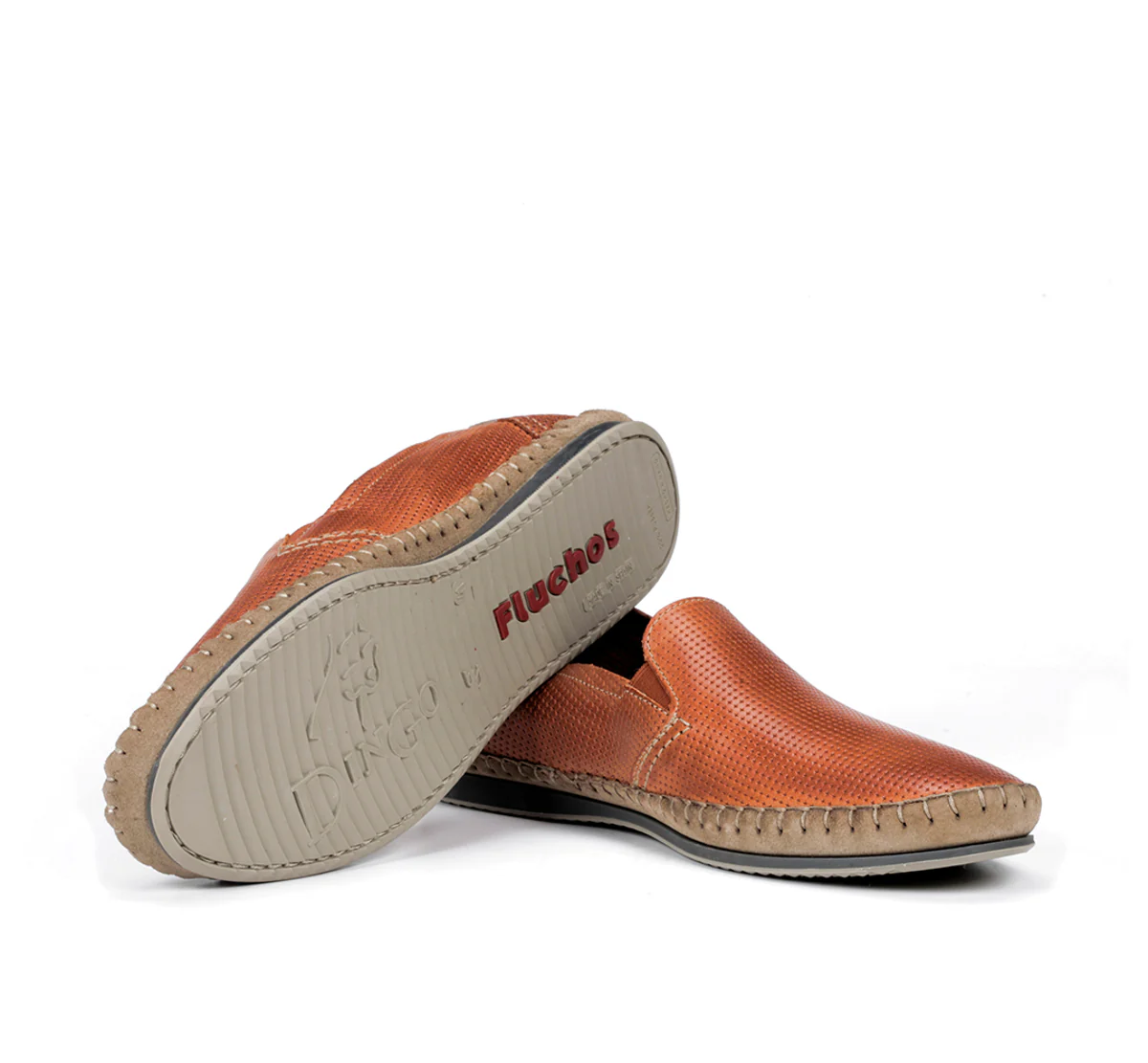 BAHAMAS 8674 Orange Slip On - Image 5