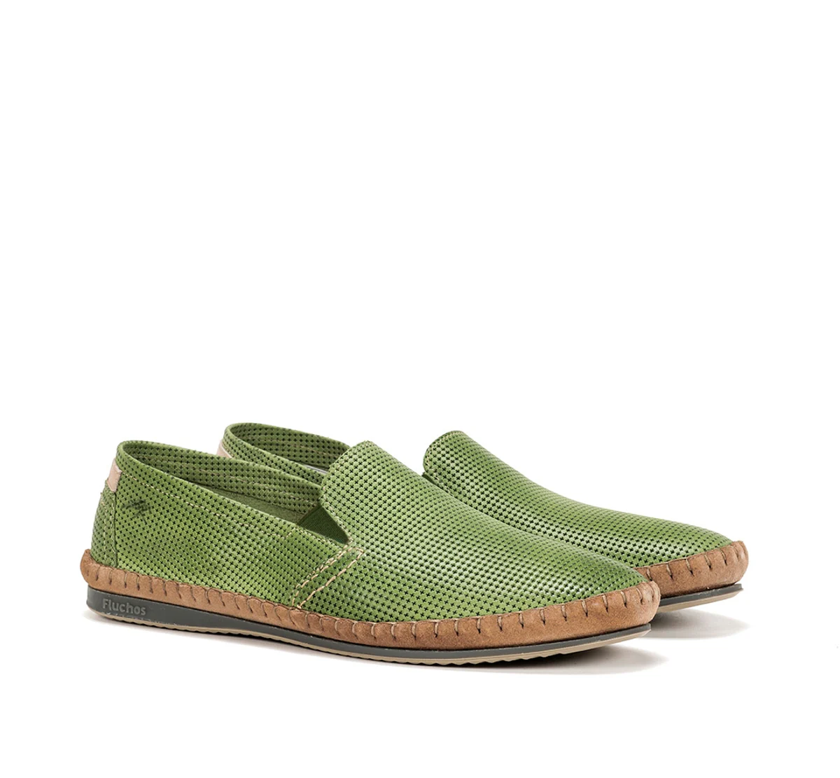 BAHAMAS 8674 Grüner Slip On - Image 2