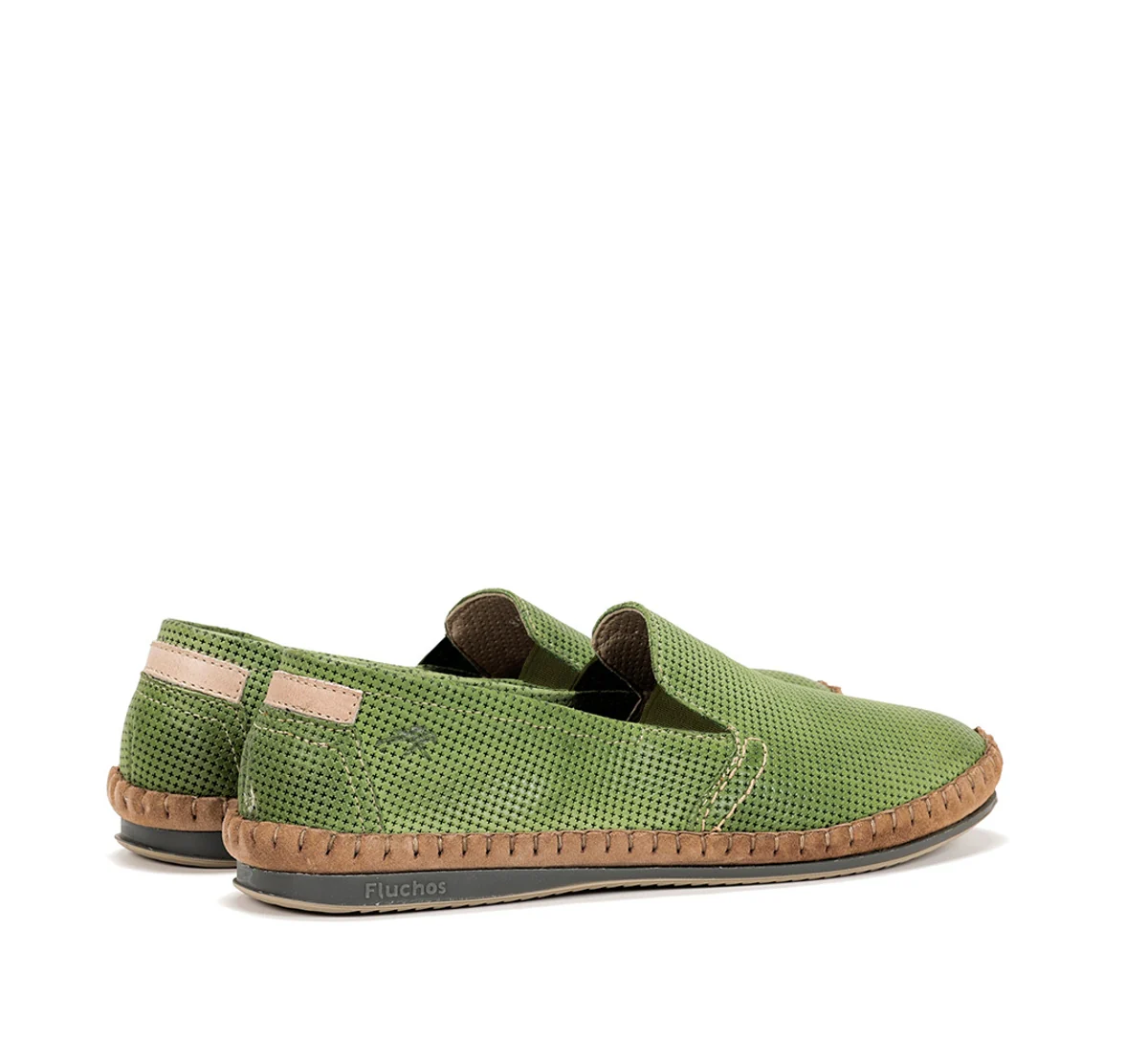 BAHAMAS 8674 Grüner Slip On - Image 3