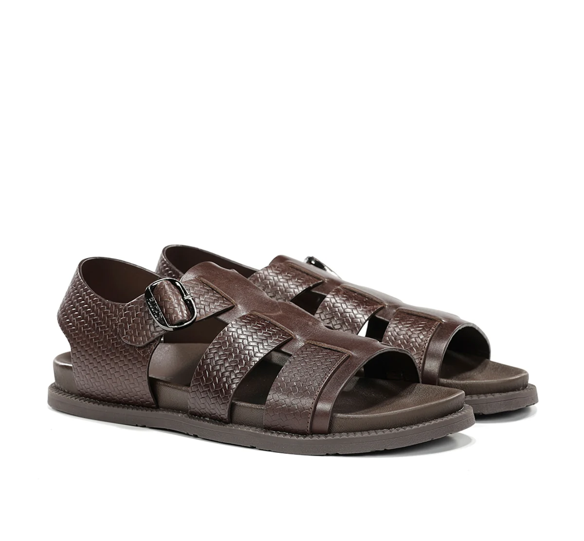 BARI F2449 Brauner Sandale - Image 2