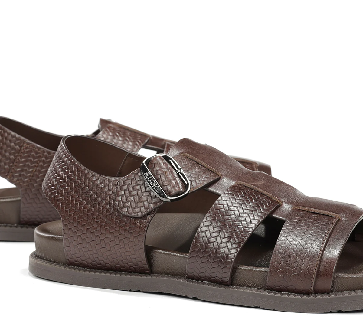 BARI F2449 Brauner Sandale - Image 7
