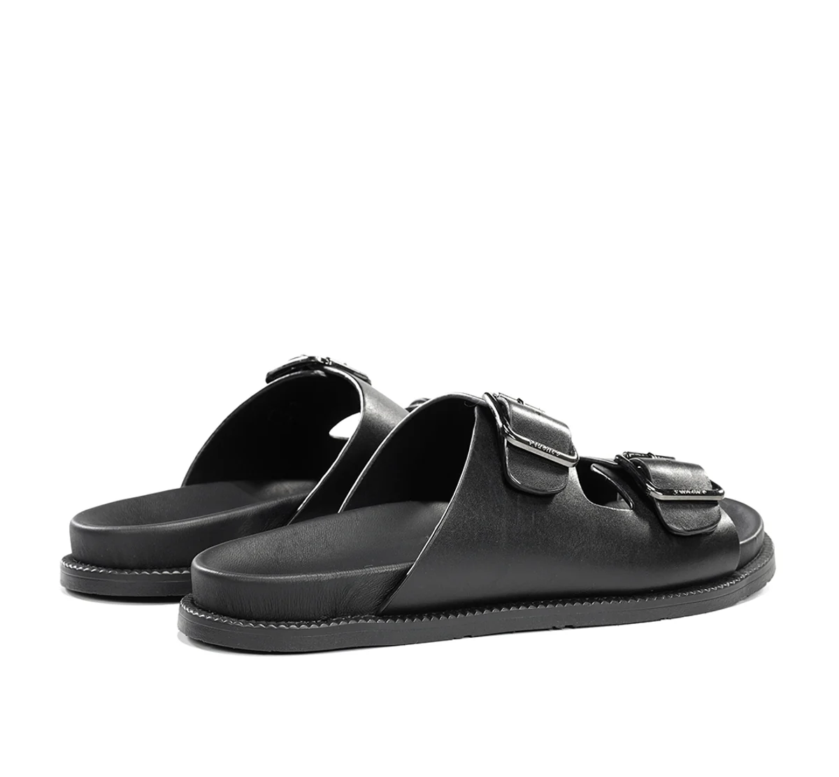 BARI F2451 Schwarze Sandale - Image 3