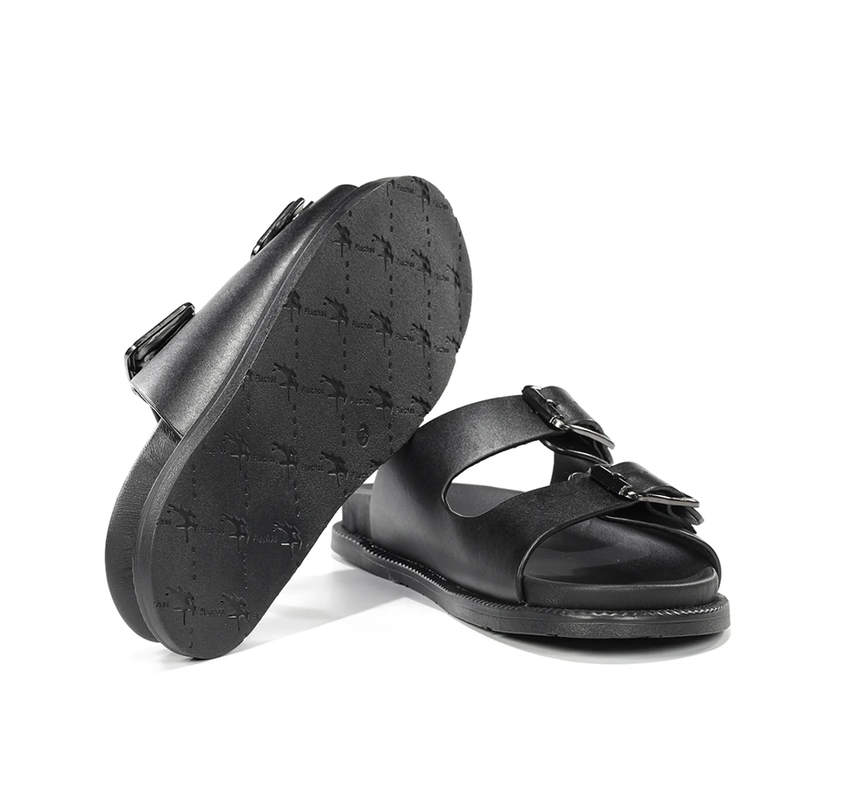 BARI F2451 Schwarze Sandale - Image 6