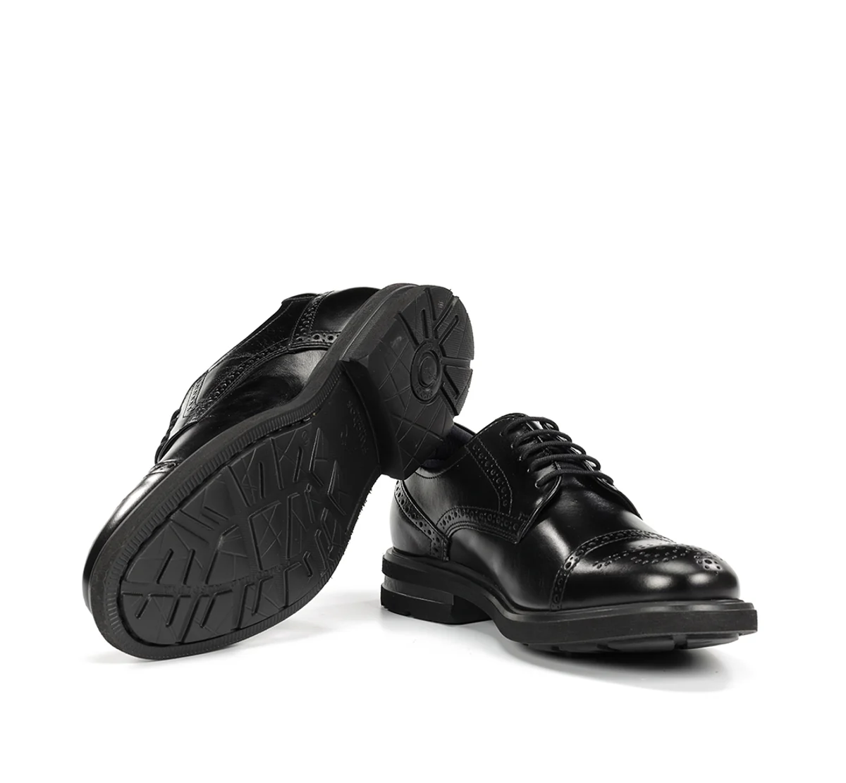 BELGAS F0629 Schwarze Schuh - Image 4
