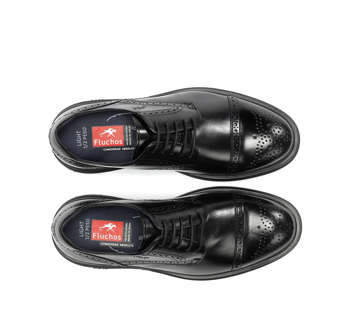 BELGAS F0629 Schwarze Schuh - Image 5