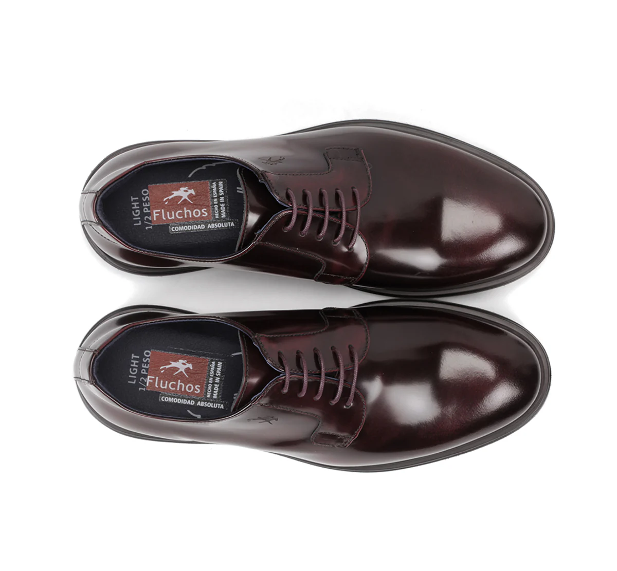 BELGAS F0631 Burgunderfarbe Schuh - Image 4