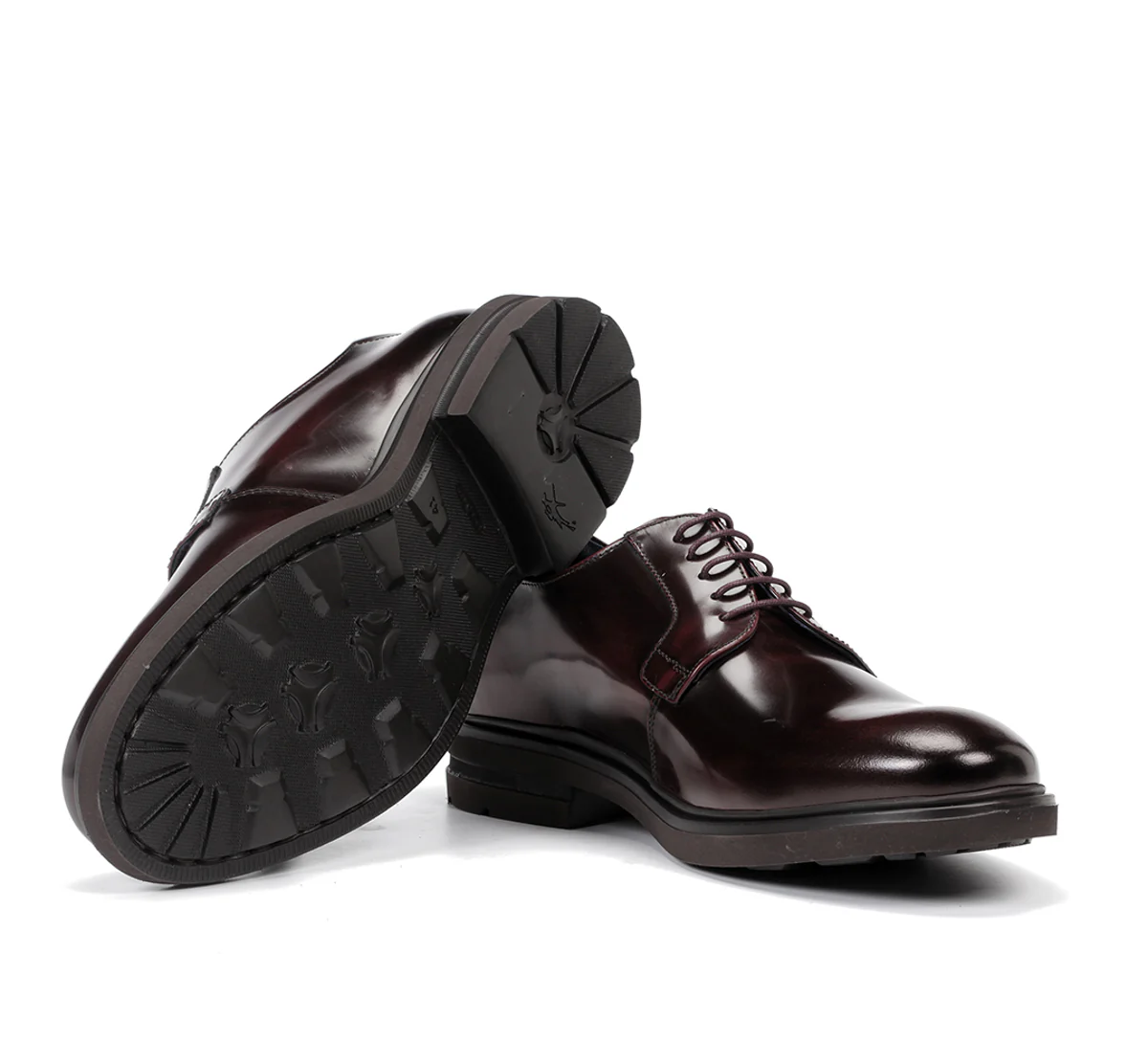 BELGAS F0631 Burgunderfarbe Schuh - Image 5