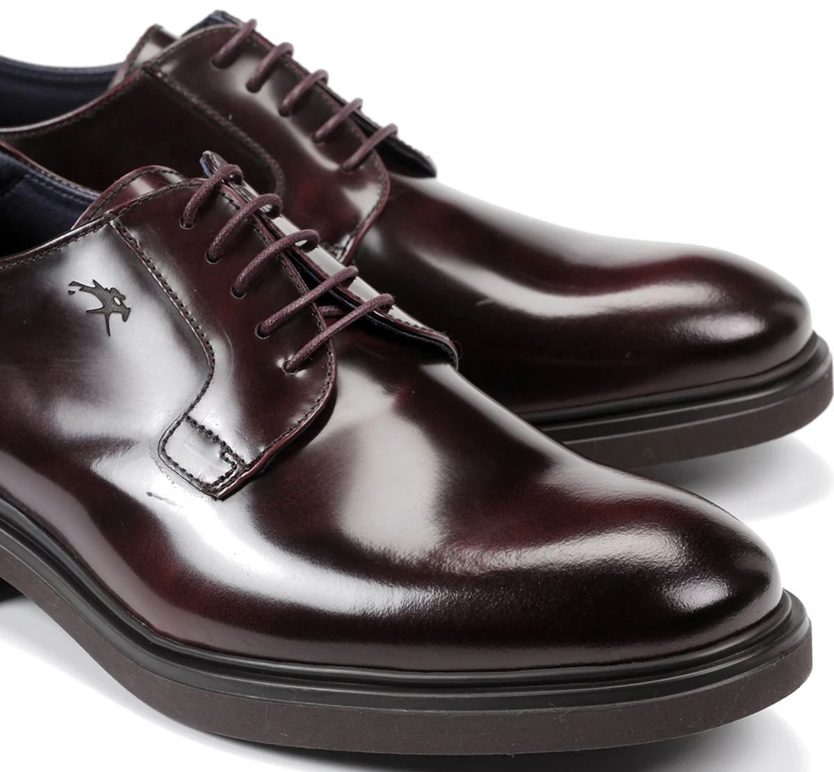 BELGAS F0631 Burgunderfarbe Schuh - Image 6