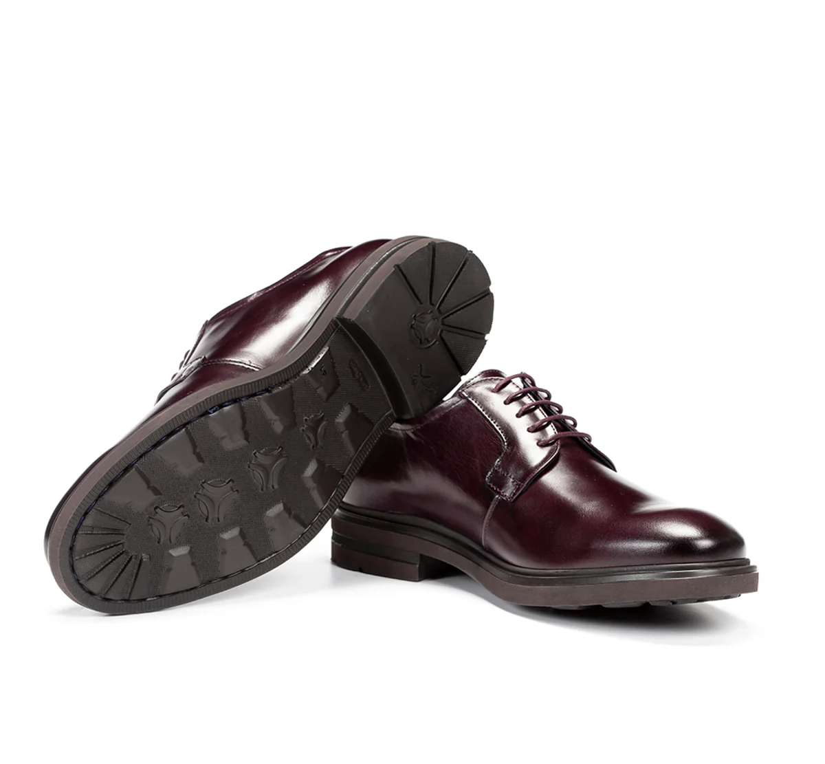 BELGAS F0631 Burgunderfarbe Schuh - Image 4