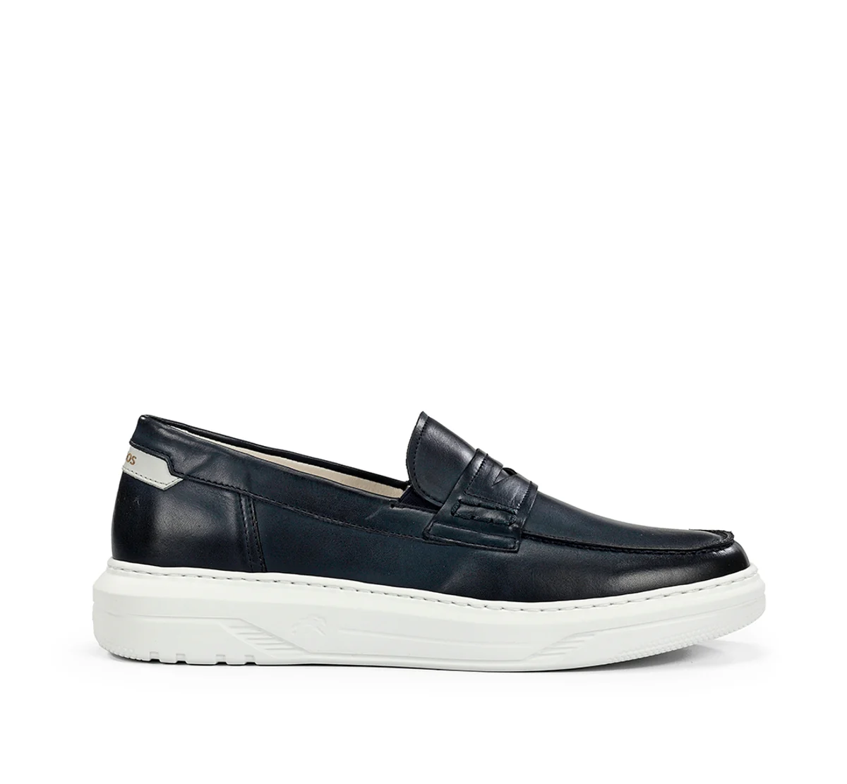 BOSTON F2224 Blauer Mokassin