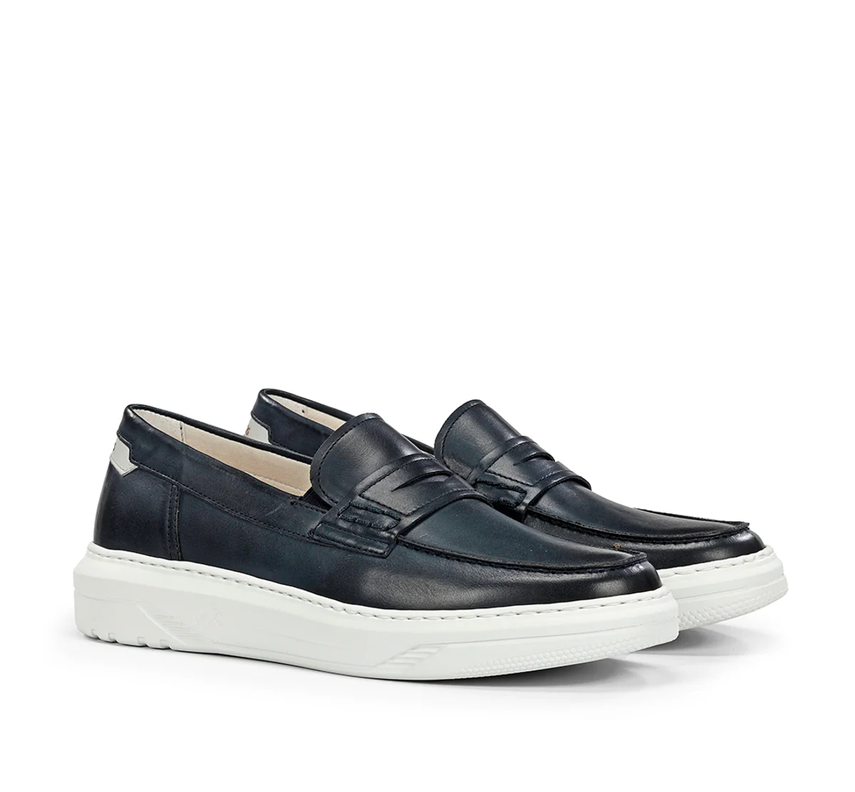 BOSTON F2224 Blauer Mokassin - Image 3