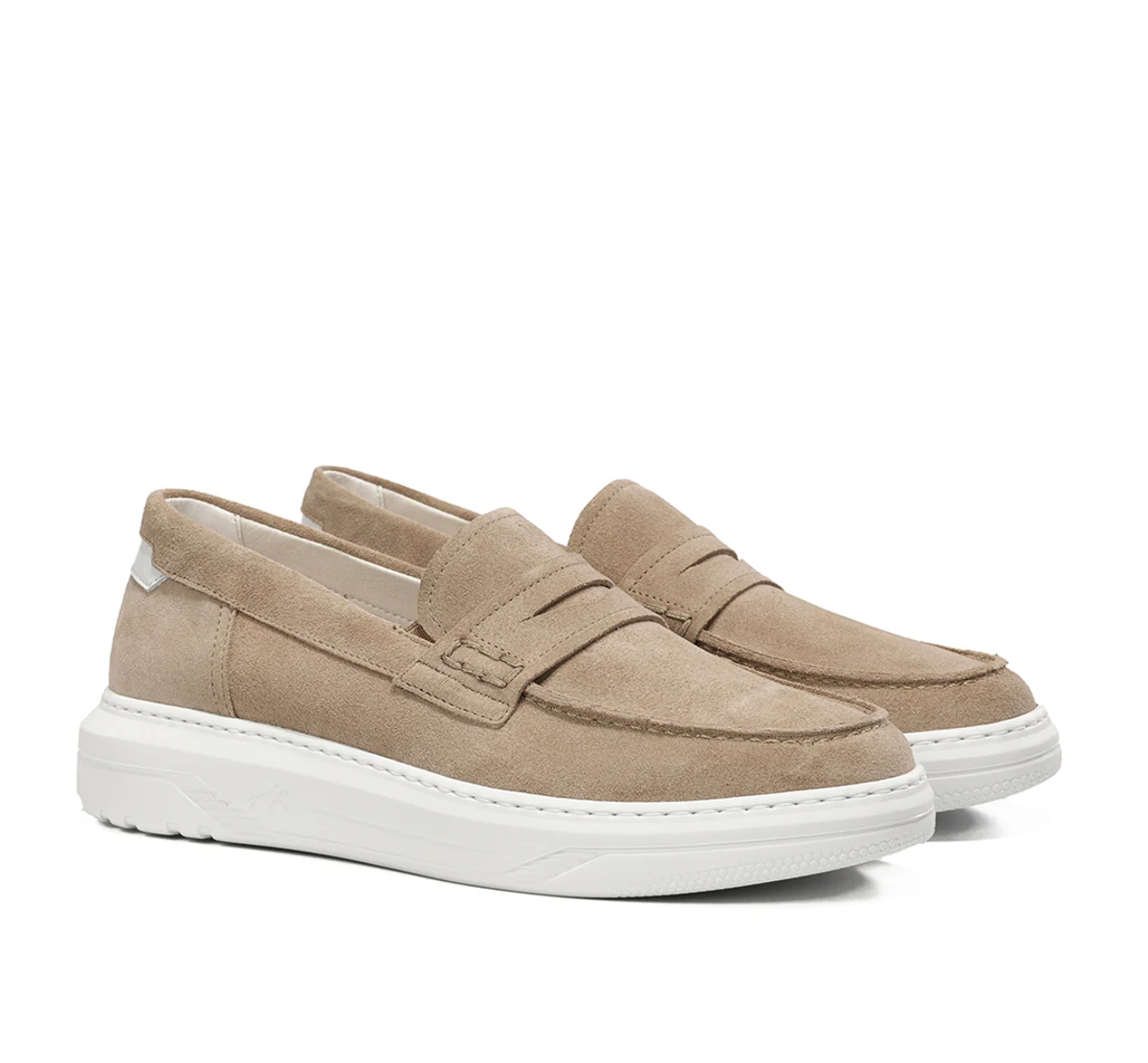 BOSTON F2224 Taupe Mokassin - Image 2