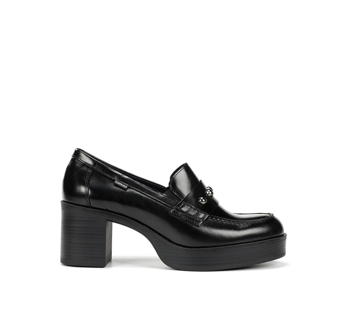 BOWY D9586 Schwarze Mokassin