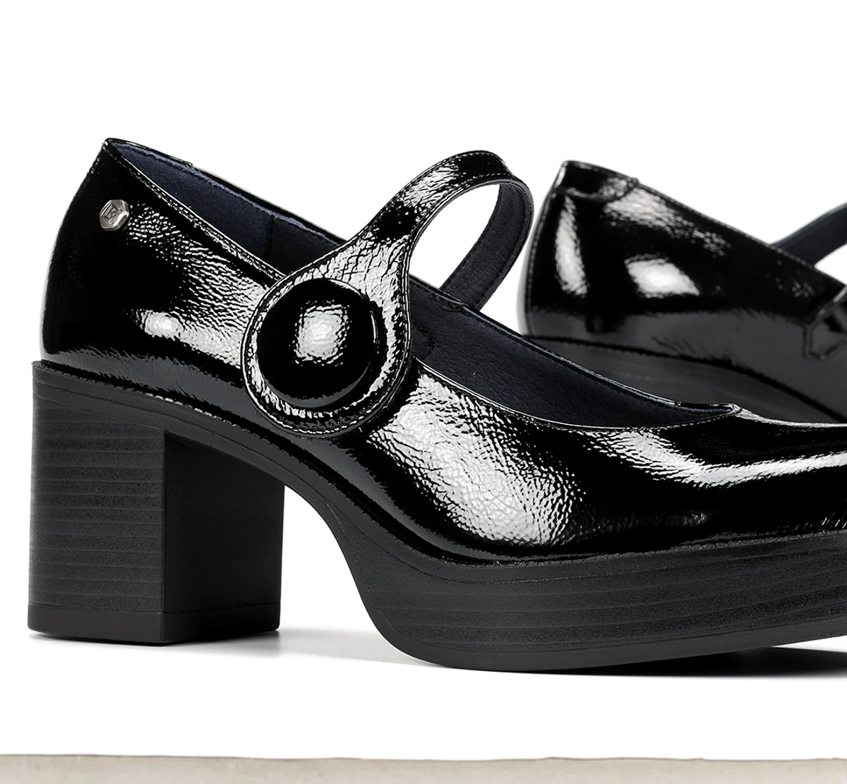 BOWY D9588 Schwarze Schuh - Image 7