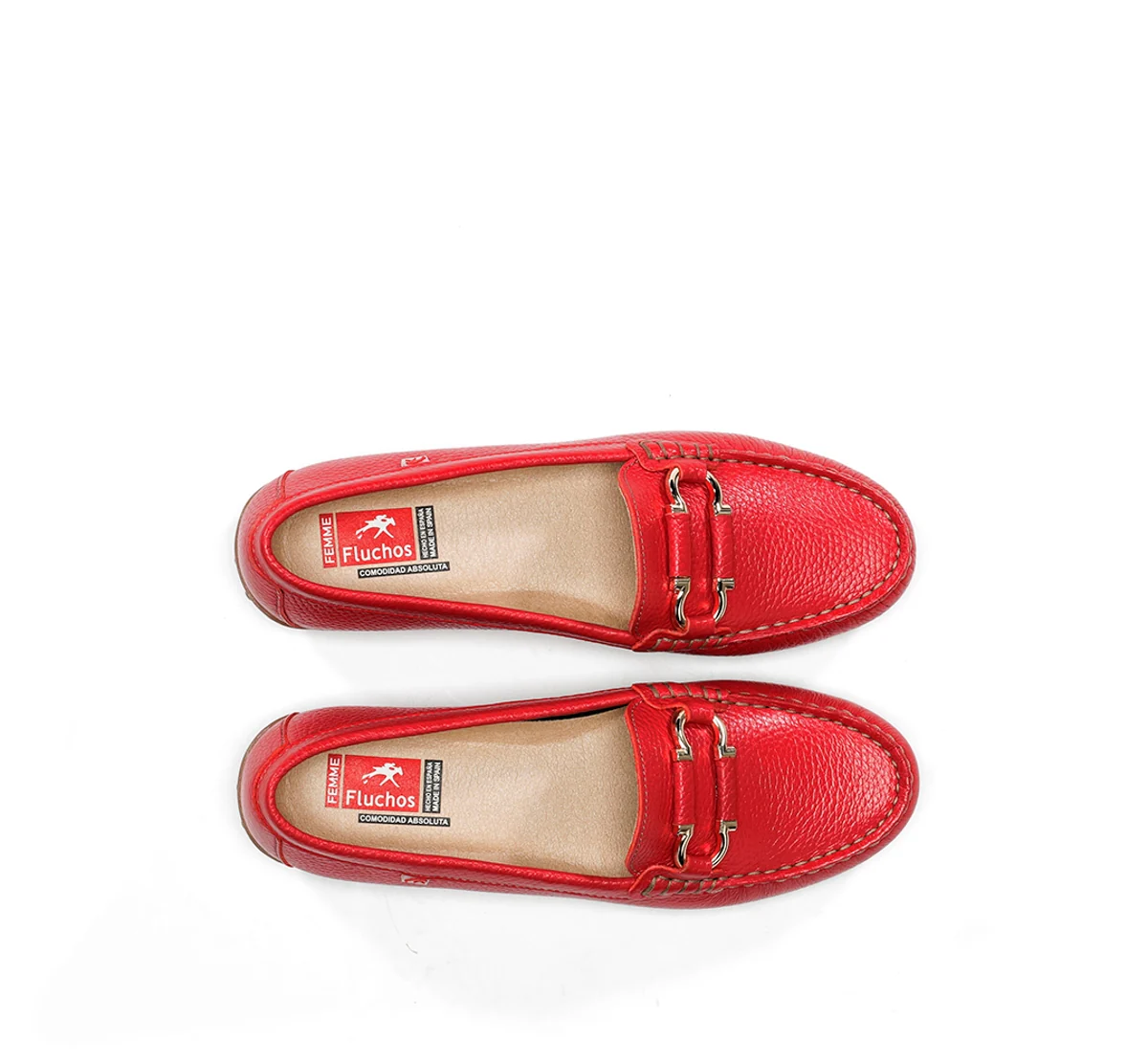 BRUNI F2156 Roter Mokassin - Image 4