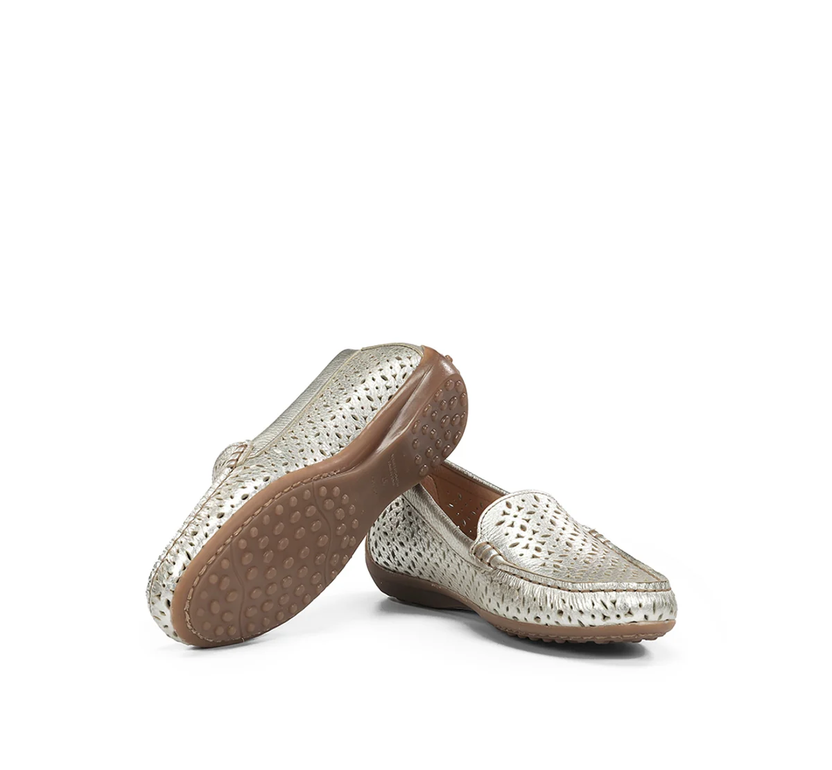 BRUNI F2157 Silberne Mokassin - Image 4