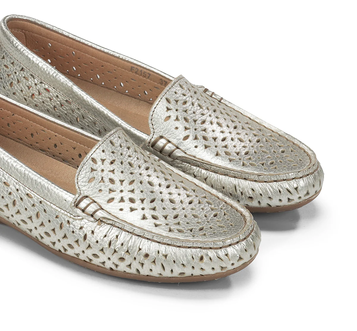 BRUNI F2157 Silberne Mokassin - Image 6
