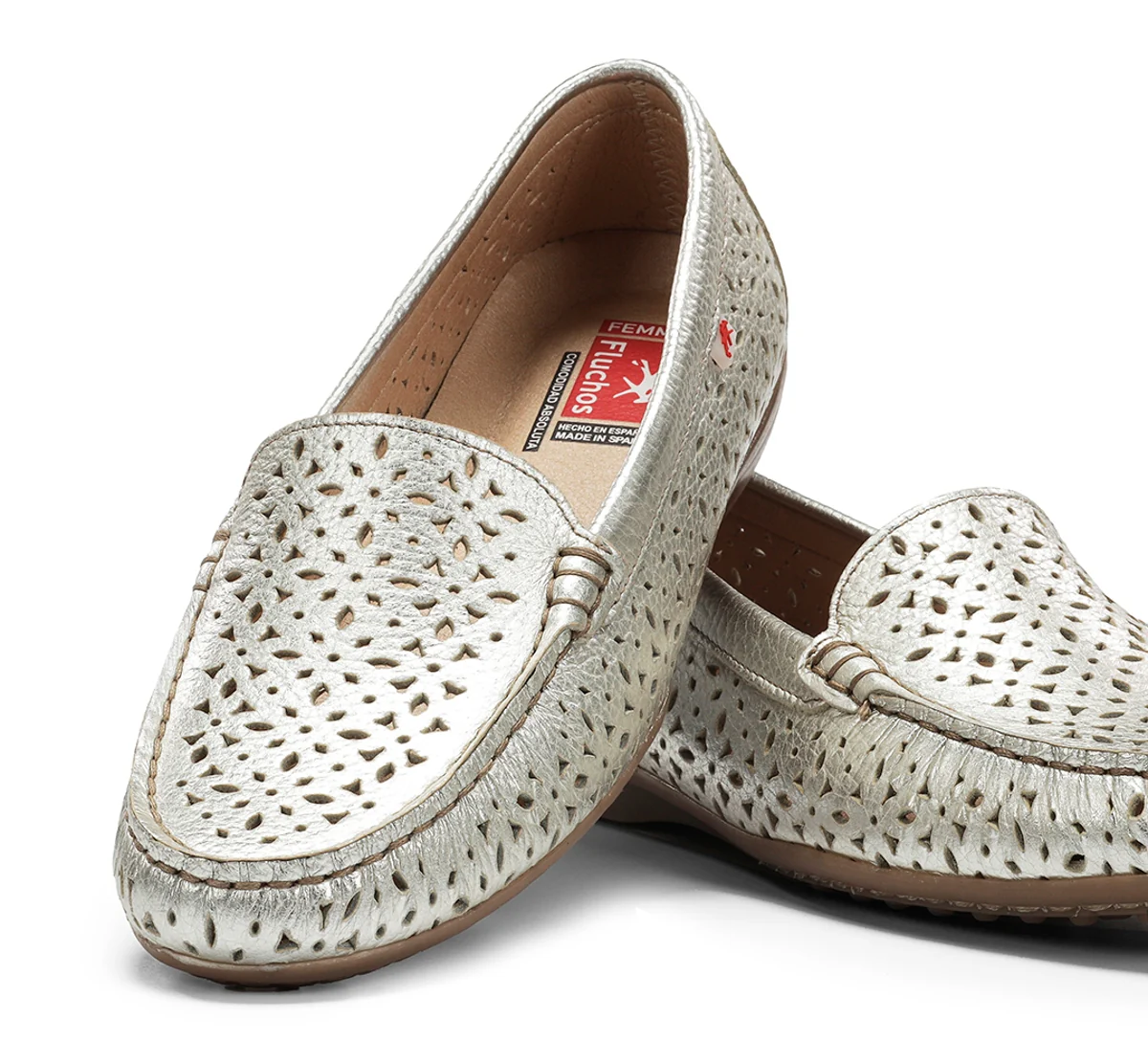 BRUNI F2157 Silberne Mokassin - Image 7