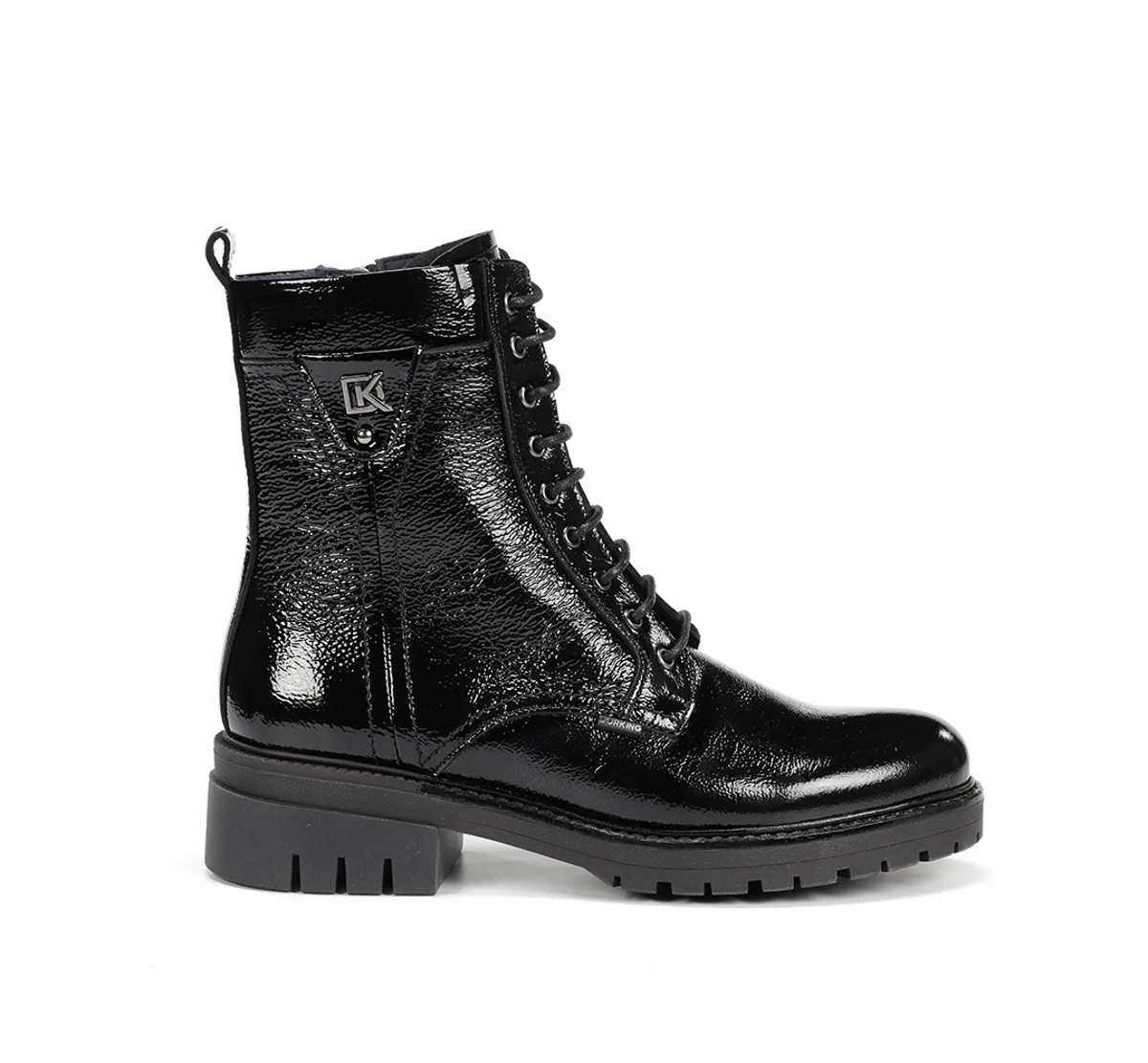 CADY D9583 Schwarze Stiefeletten