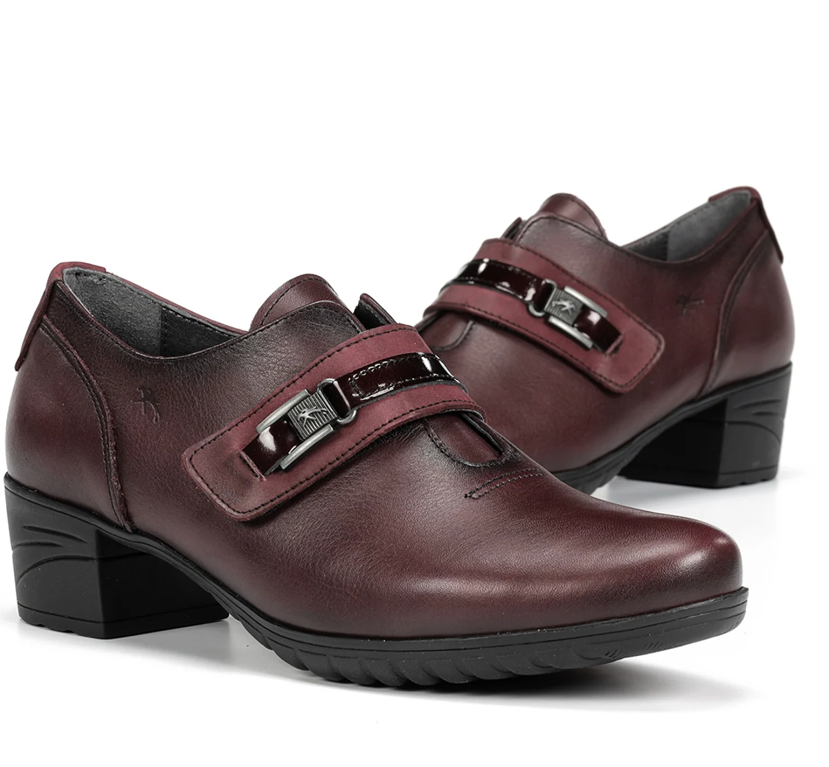 CHARIS F0587 Burgunderfarbe Heeled-Schuh - Image 14