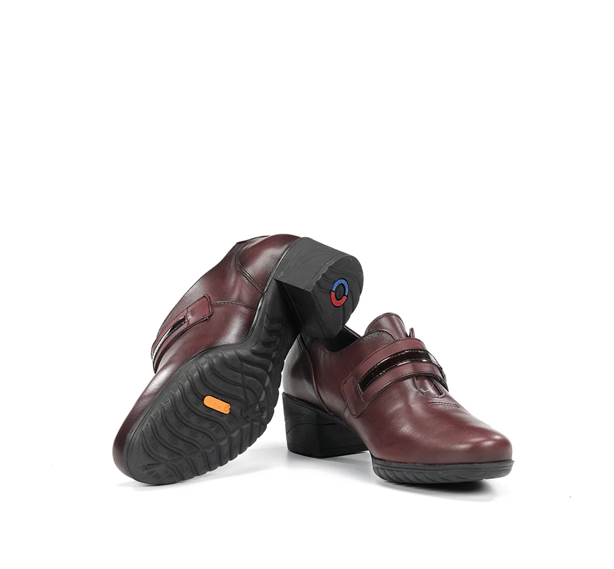 CHARIS F0587 Burgunderfarbe Heeled-Schuh - Image 4