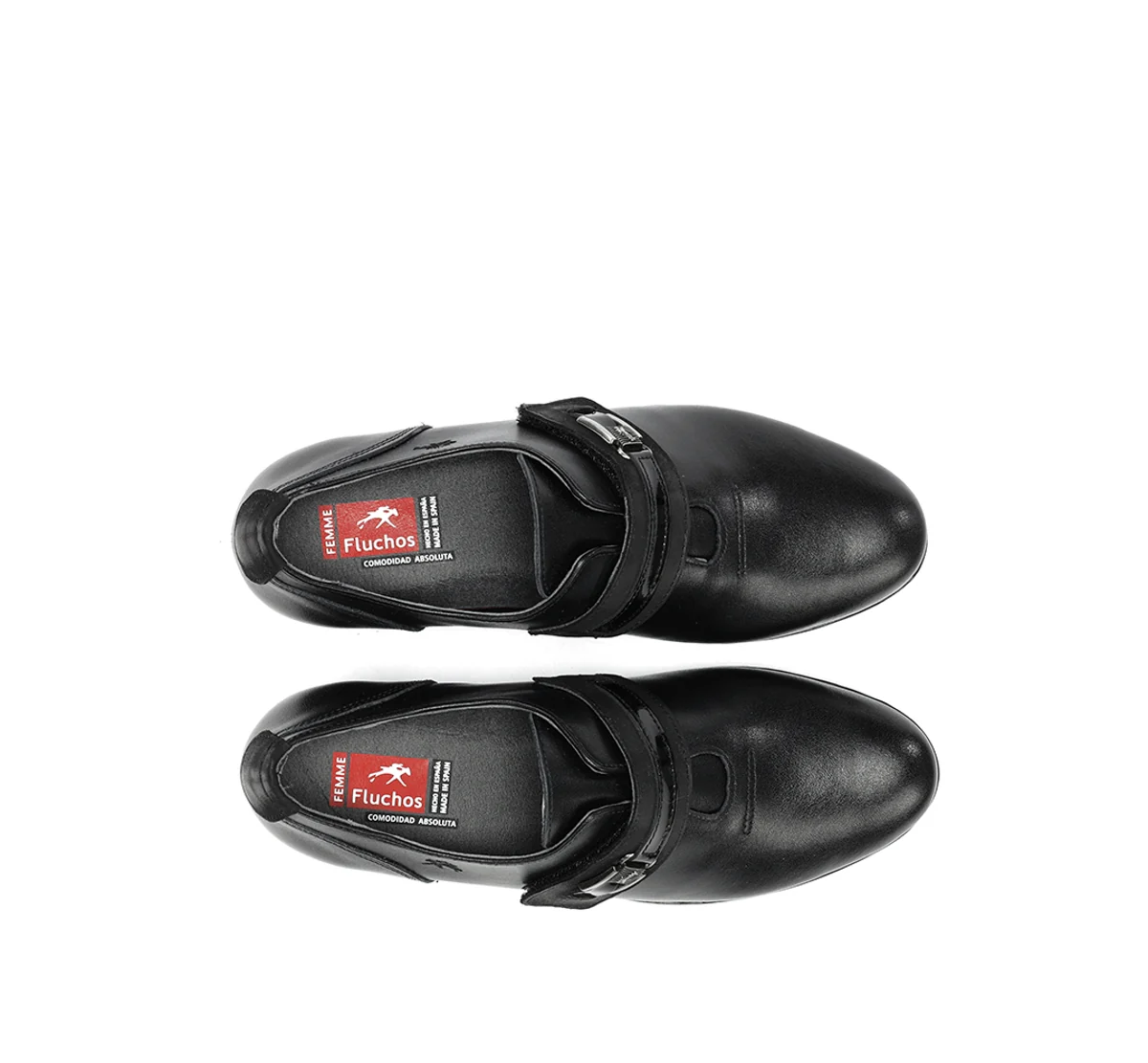 CHARIS F0587 Schwarze Heeled-Schuh - Image 5
