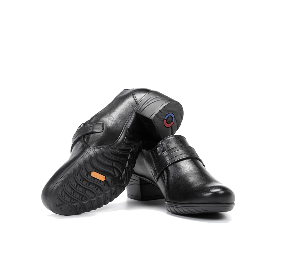 CHARIS F0942 Schwarze Heeled-Schuh - Image 3