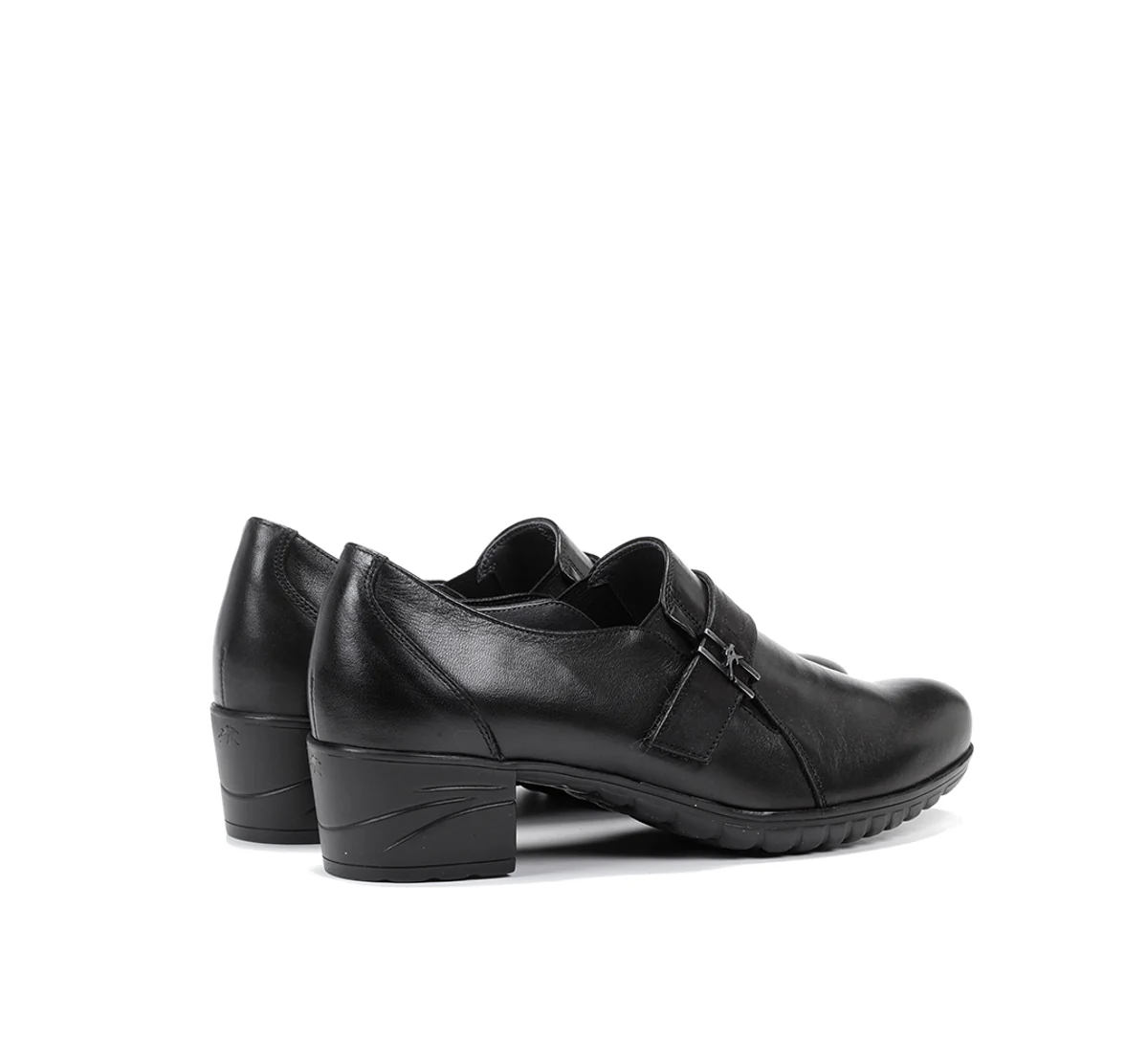 CHARIS F0942 Schwarze Heeled-Schuh - Image 4