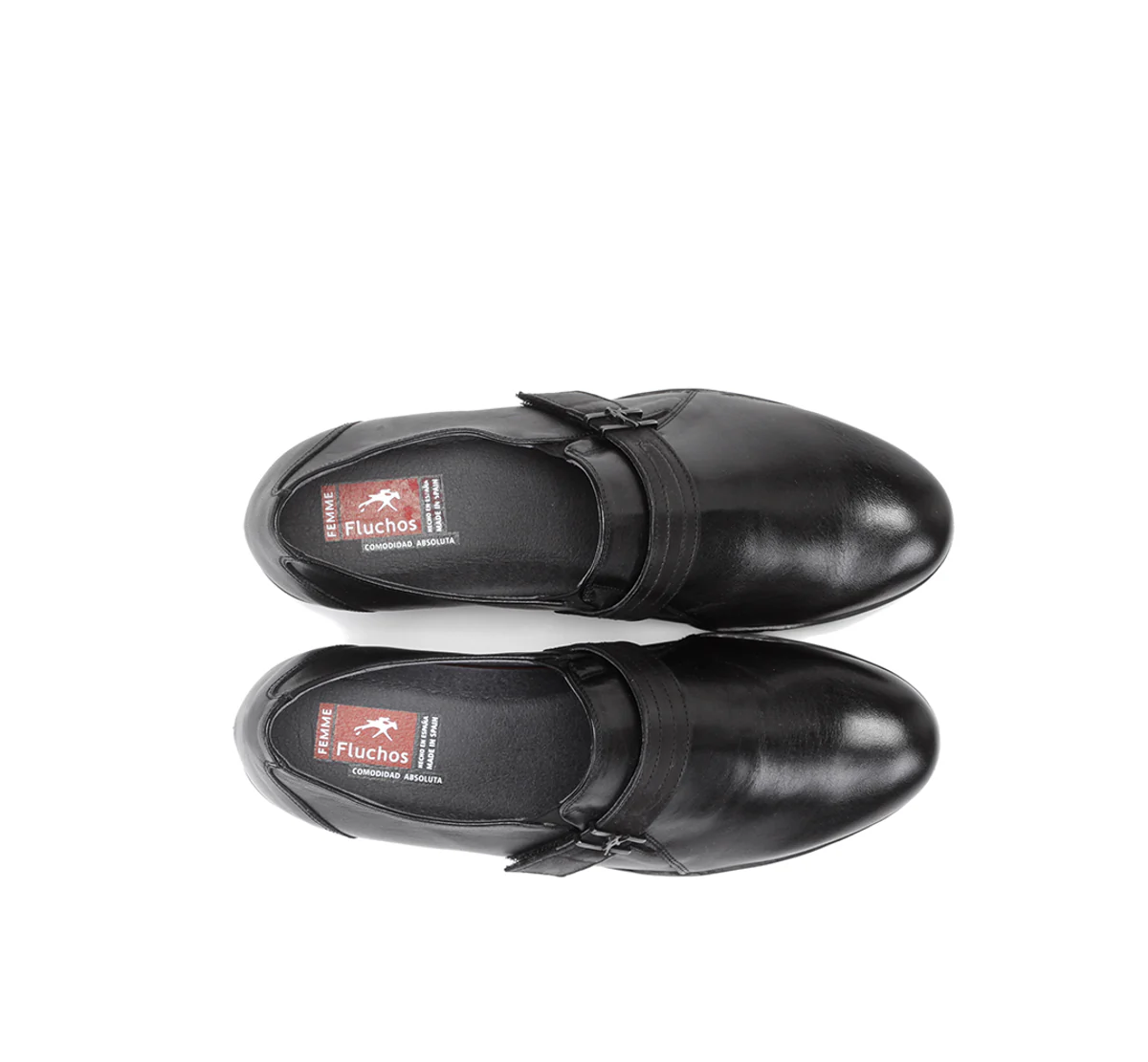 CHARIS F0942 Schwarze Heeled-Schuh - Image 5