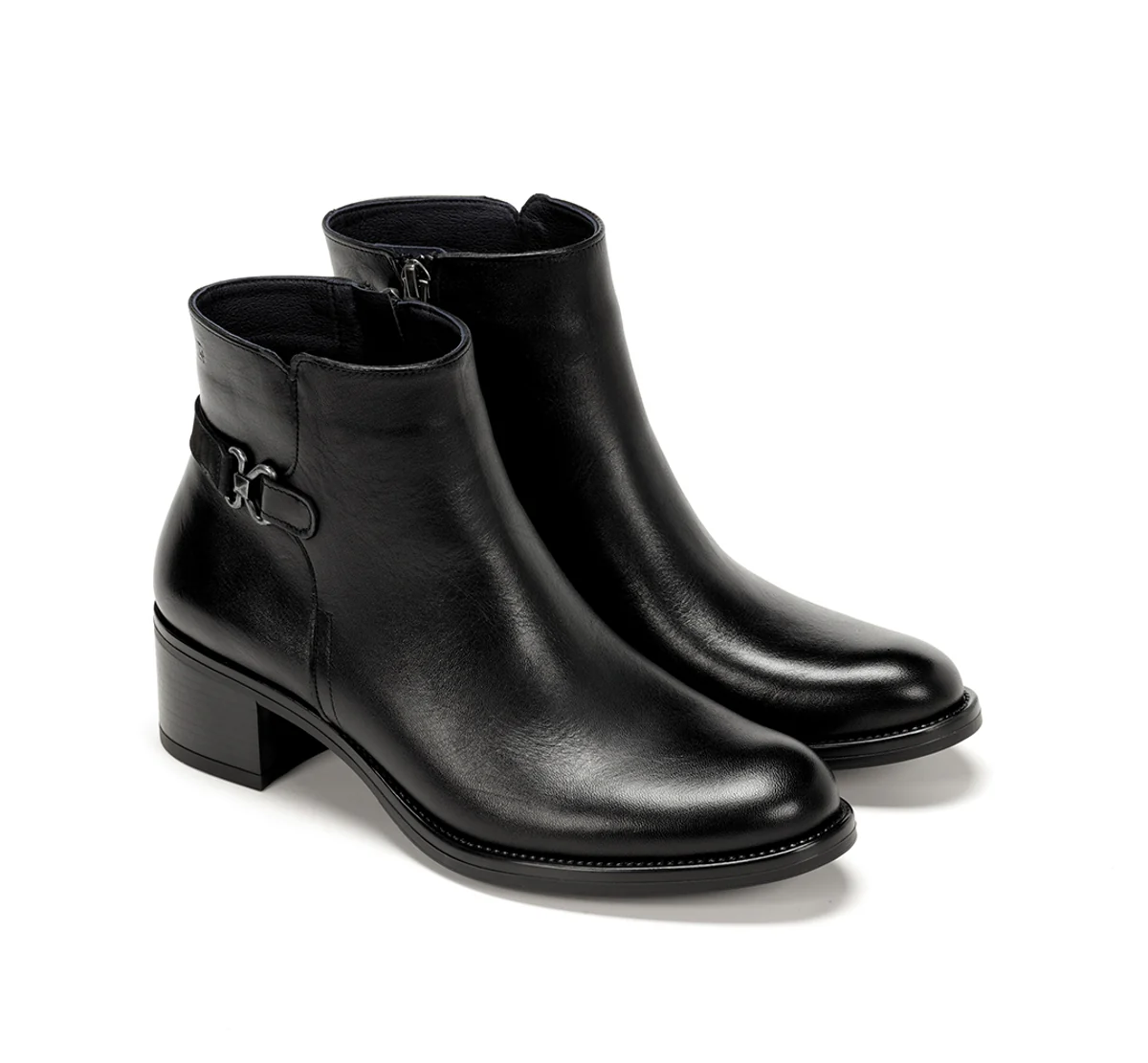 CHIARA D8966 Schwarze Stiefeletten - Image 4