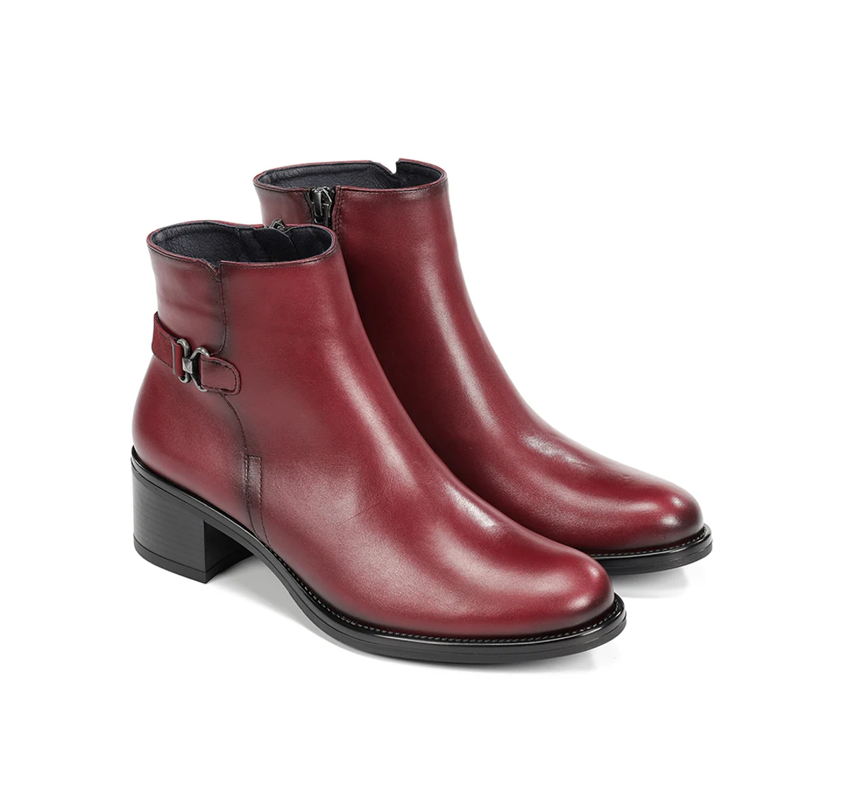 CHIARA D8966 Roter Stiefeletten - Image 4