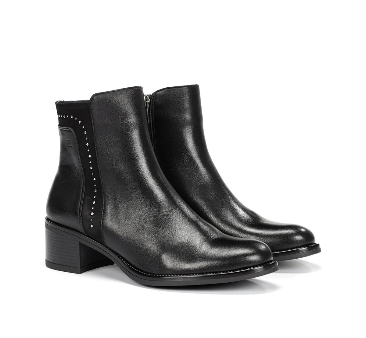 CHIARA D9134 Schwarze Stiefeletten - Image 2