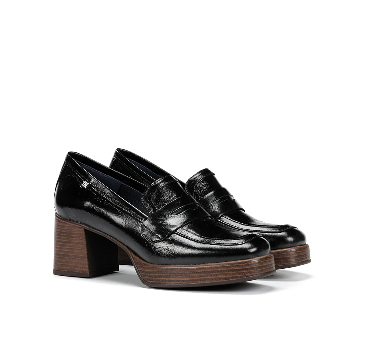 CRISTEL D9334 Schwarze Mokassin - Image 2