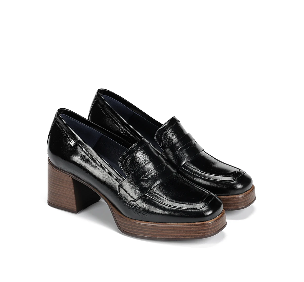 CRISTEL D9334 Schwarze Mokassin - Image 4