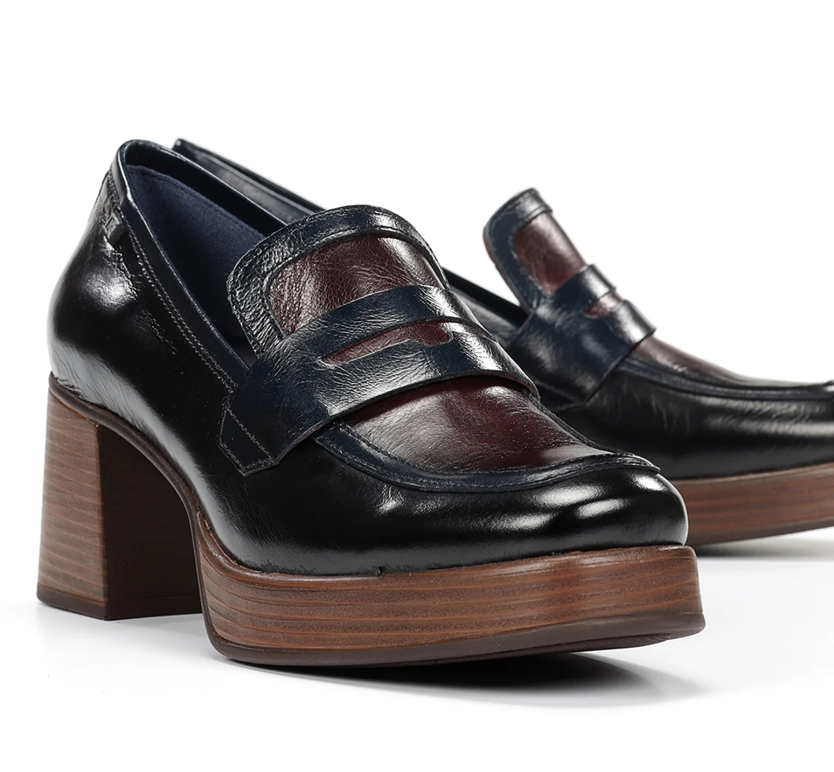 CRISTEL D9334 Schwarze Mokassin - Image 7
